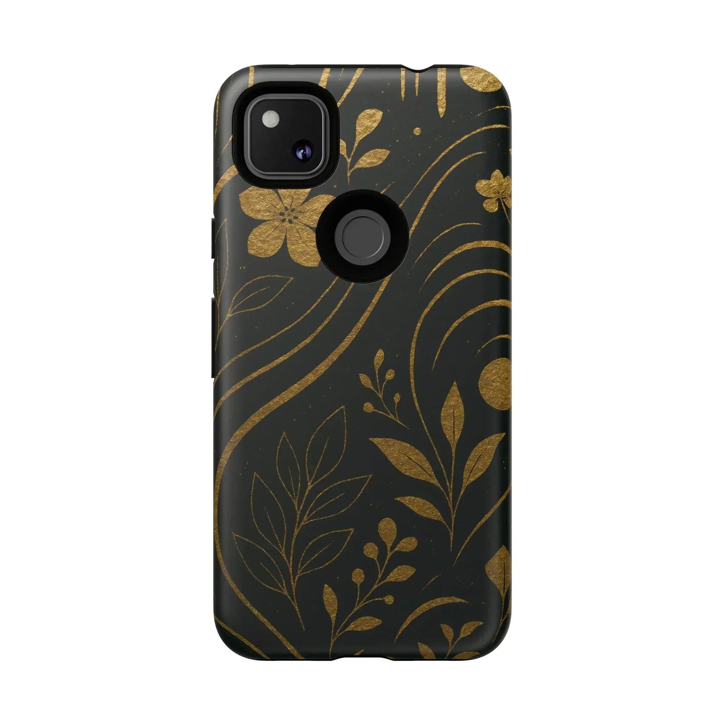 Foil Frenzy Abstract Gold Pattern Phone Case for Samsung Galaxy and Google Pixel - KarArmDesign