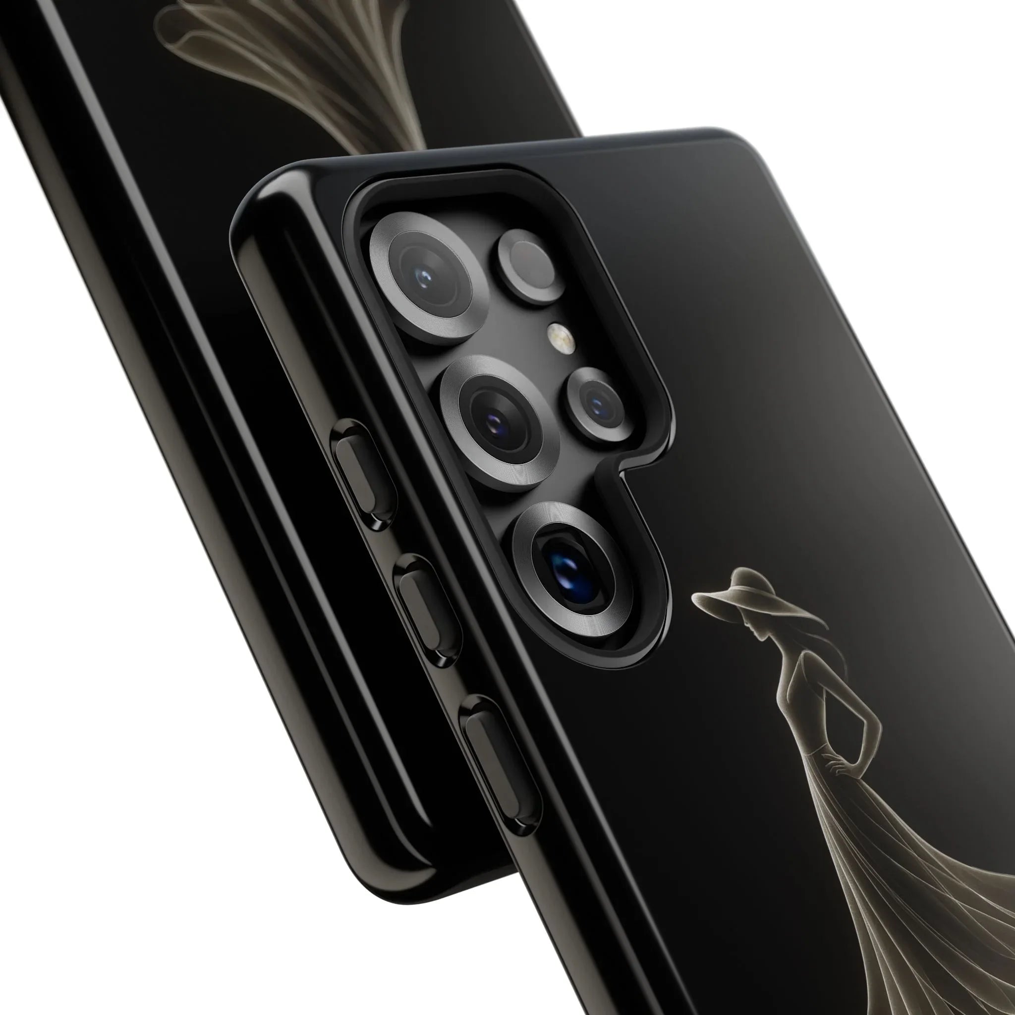 Elegant Woman Phone Case for iPhone 12-17 and Galaxy S20-S25 - KARARMDESIGN