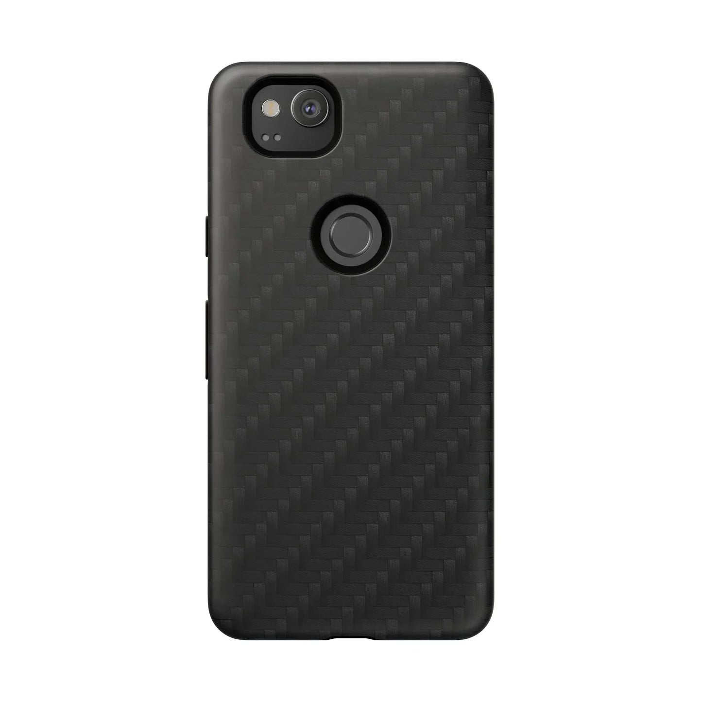 Black Carbon Phone Case Tough Case for iPhone 8-16 and Google Pixel up to 9 Models - KarArmDesign