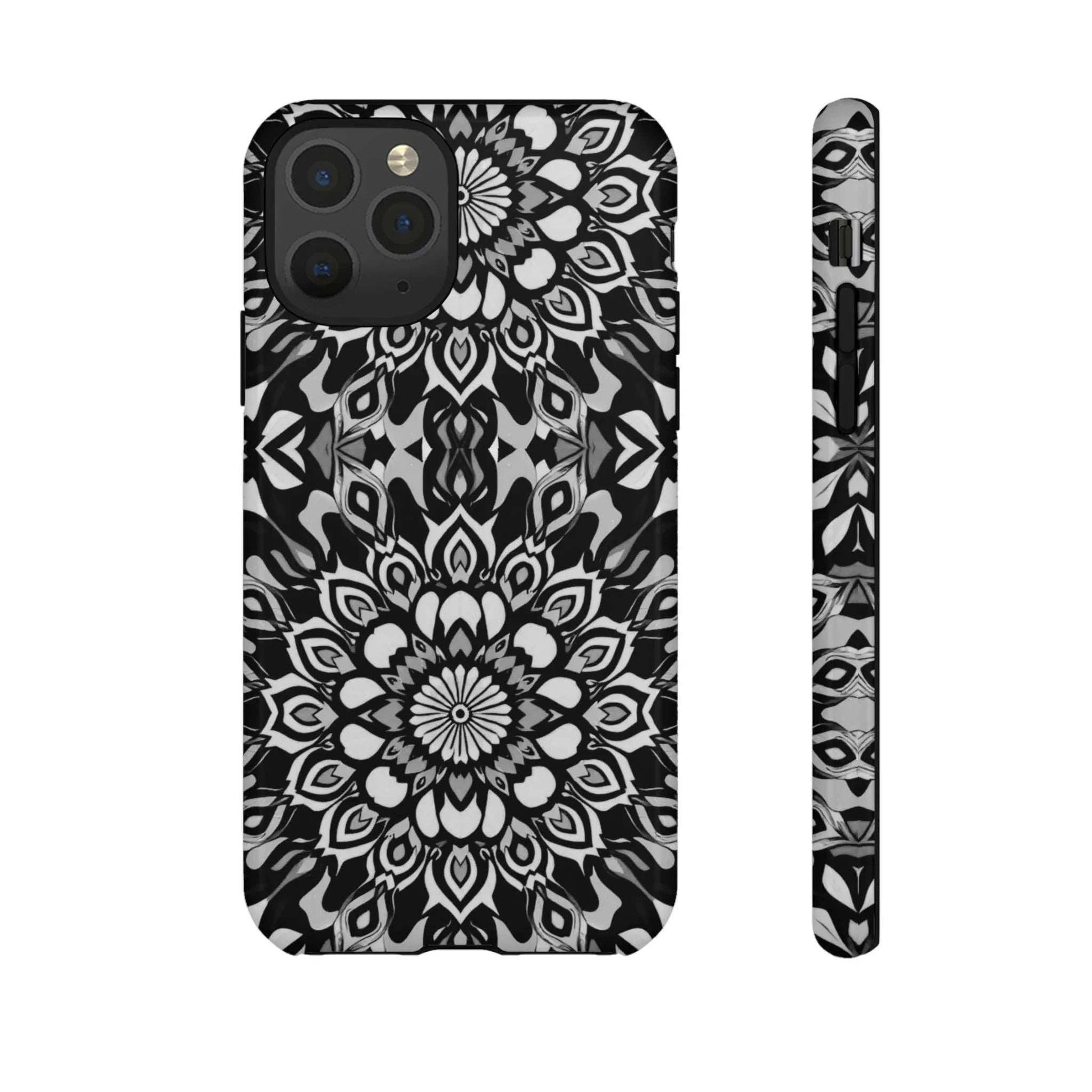 Mandala Phone Case for iPhone and Galaxy - KARARMDESIGN