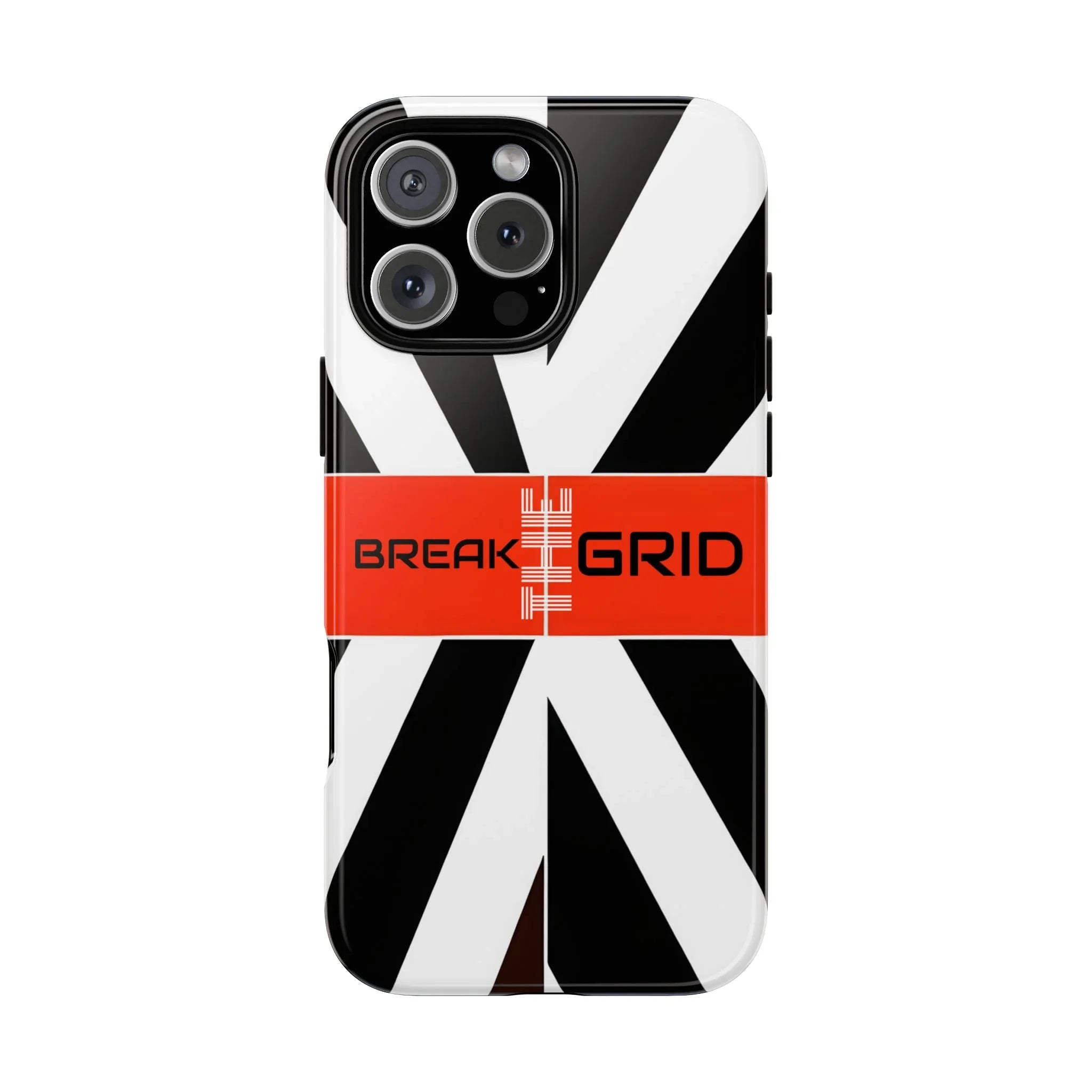 Break The Grid Phone Case for iPhone 11–16 and Galaxy S20–S25 - KARARMDESIGN