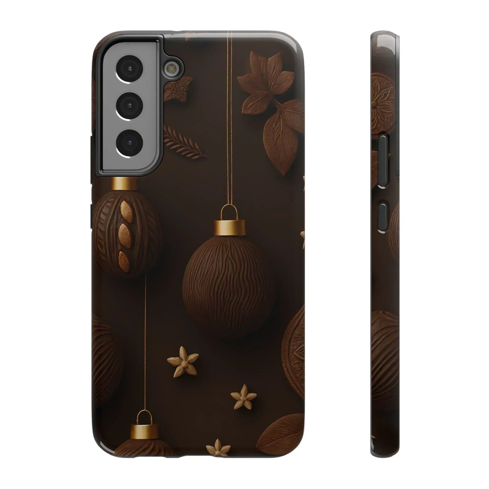 Chocolate Ornaments Phone Case for iPhone 11-17 and Galaxy S21-S22 - KARARMDESIGN
