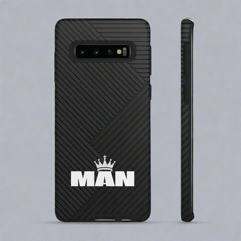 MAN Logo Phone Case for Samsung Galaxy S10-S25 Models - KarArmDesign