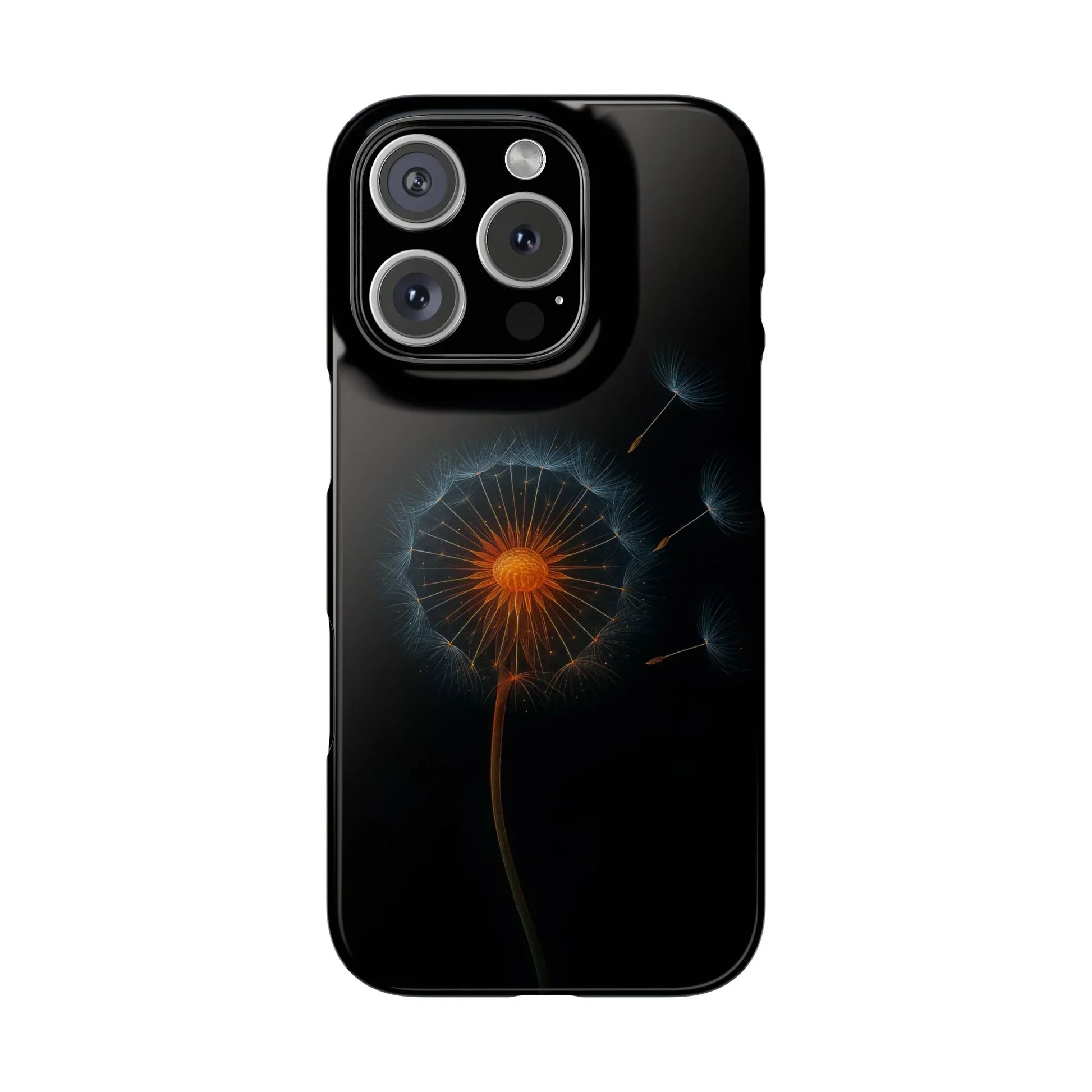 Glowing Dandelion Phone Case for iPhone 7-16 Models - KarArmDesign