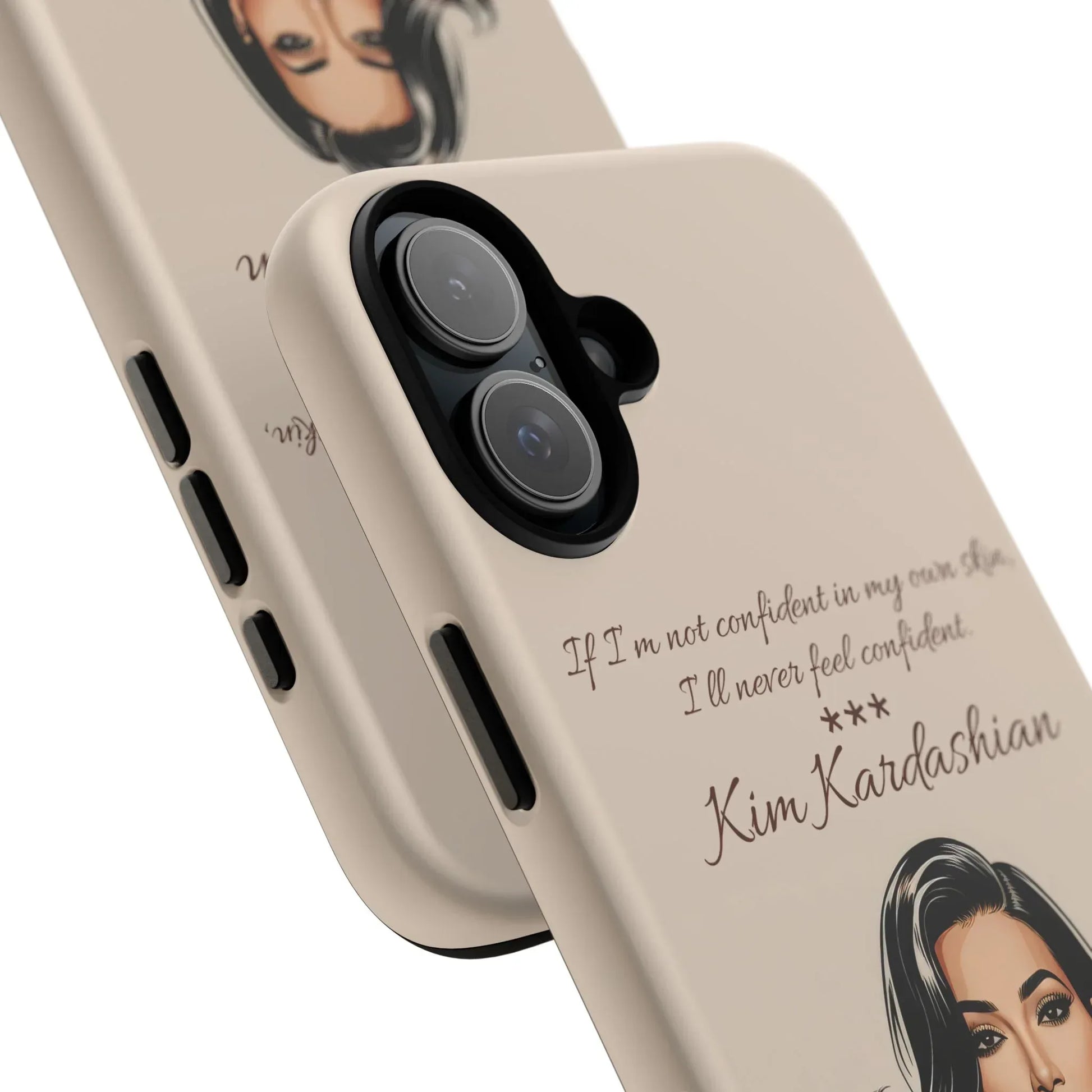 Kim Kardashian Quote Phone Case – Illustrated for iPhone 15-17 Models - KARARMDESIGN