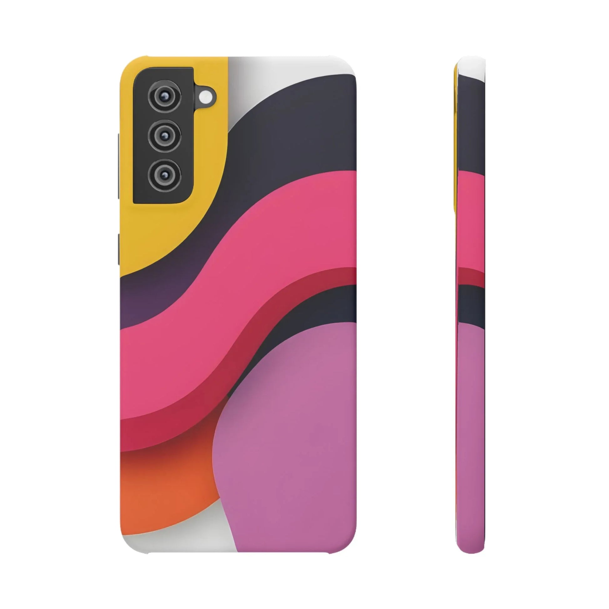 Abstract Phone Case for iPhone 11-17 and Galaxy S20-S25 - KARARMDESIGN
