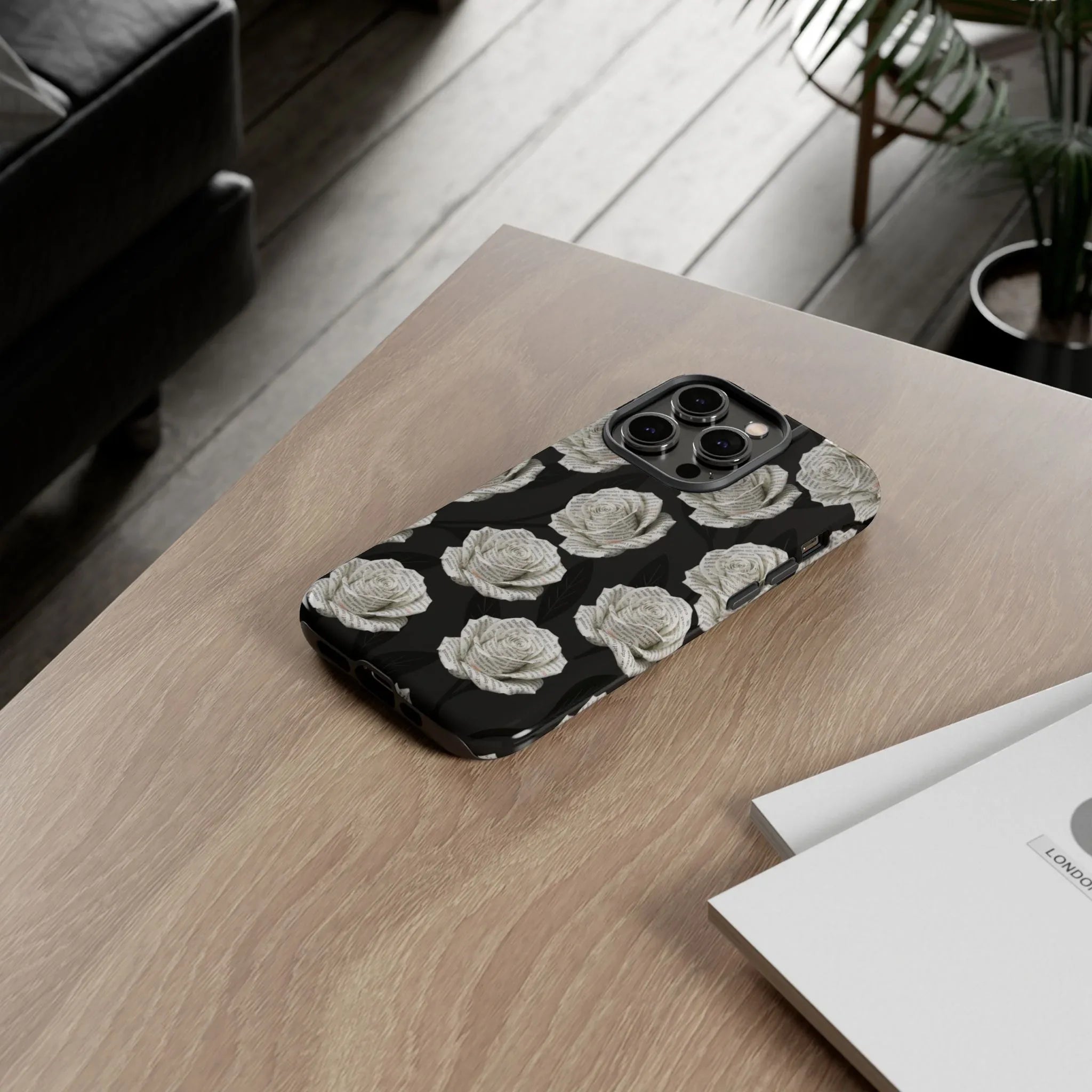 Silent Bloom Phone Case for iPhone 8-17 and Google Pixel 3-9 - KARARMDESIGN
