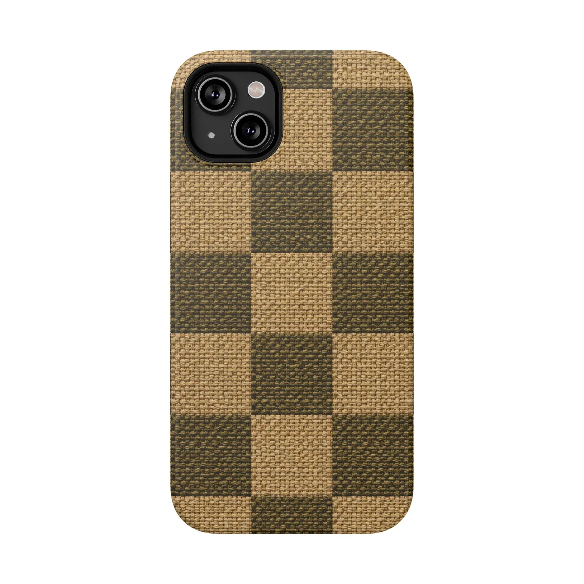 Rustic Woven Phone Case for iPhone 11-17 and Galaxy S21-S22 - KARARMDESIGN