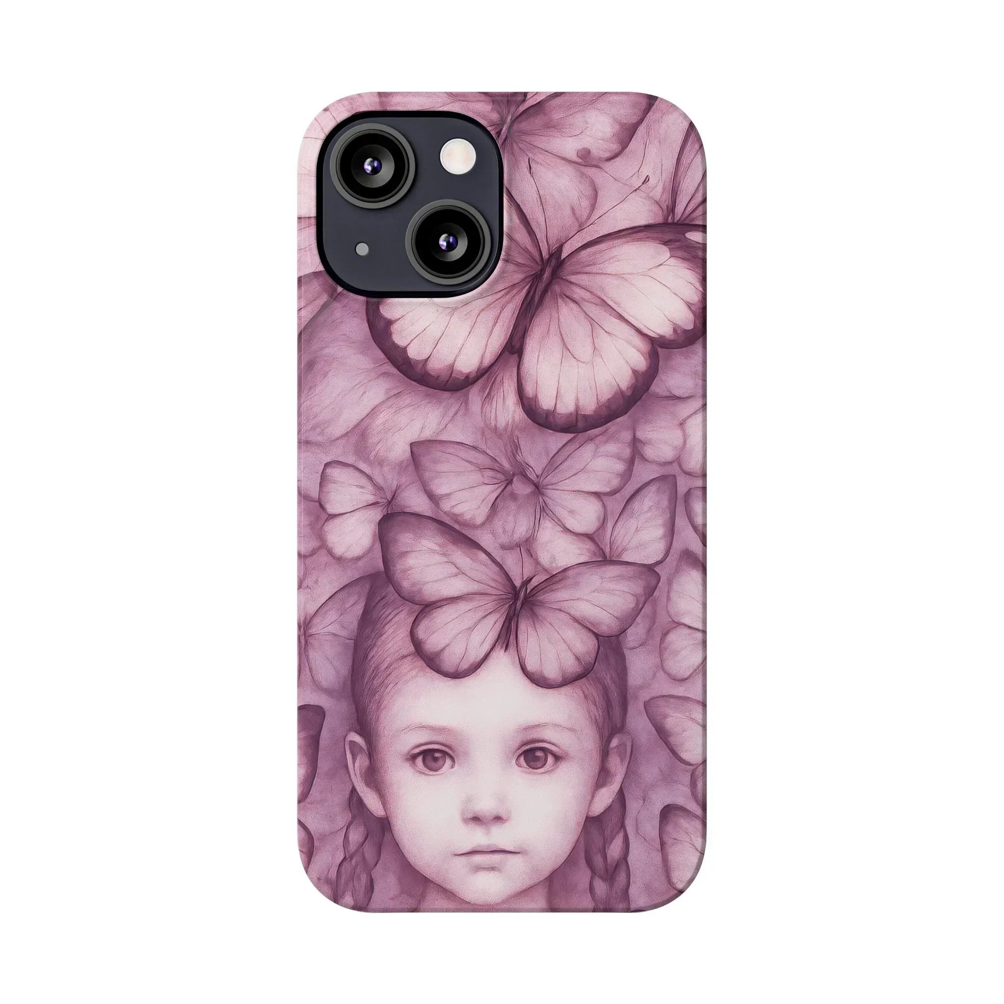 Mystic Girl Phone Case for iPhone 7-17 Models - KARARMDESIGN