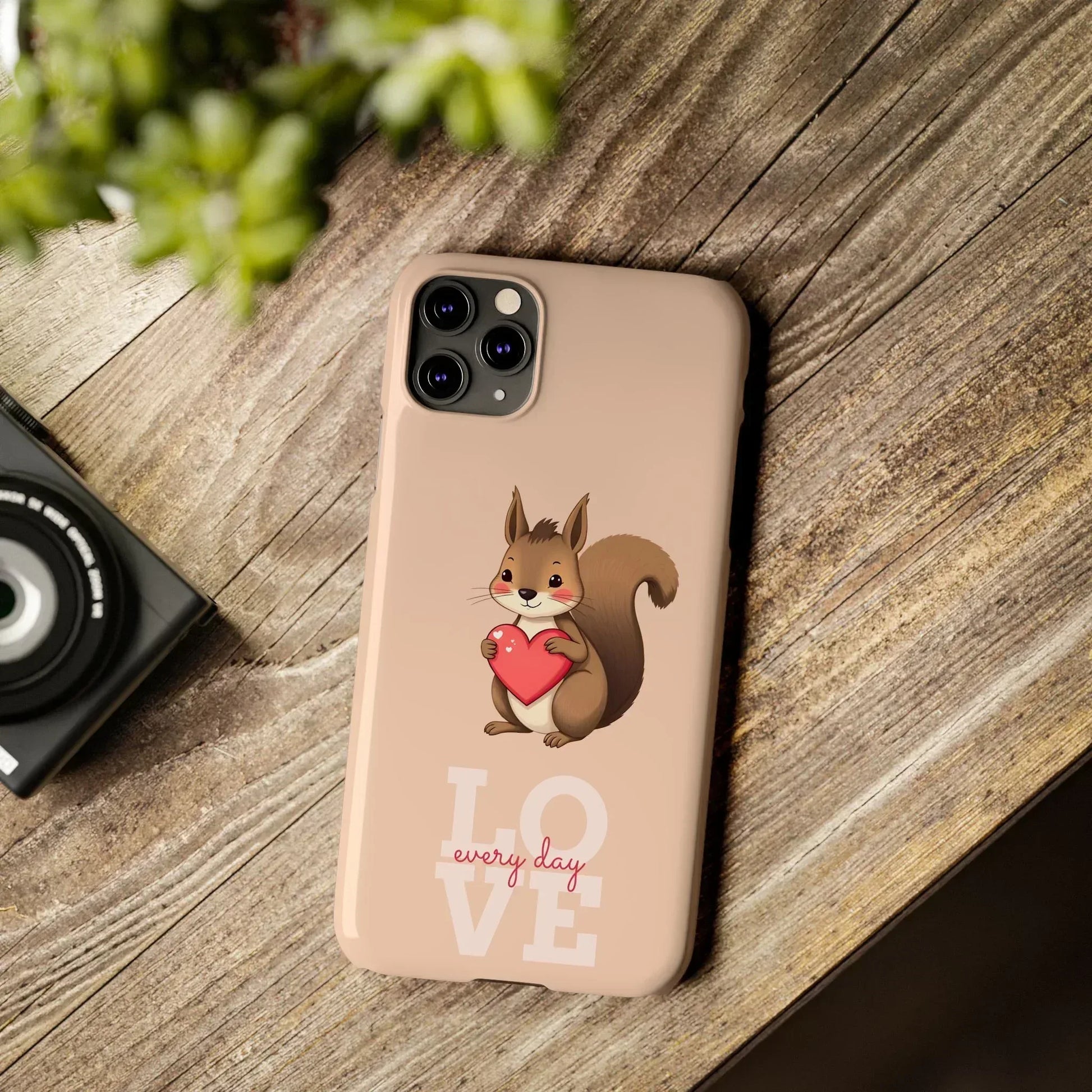 Cute Squirrel Phone Case for iPhone 11-17 - KARARMDESIGN