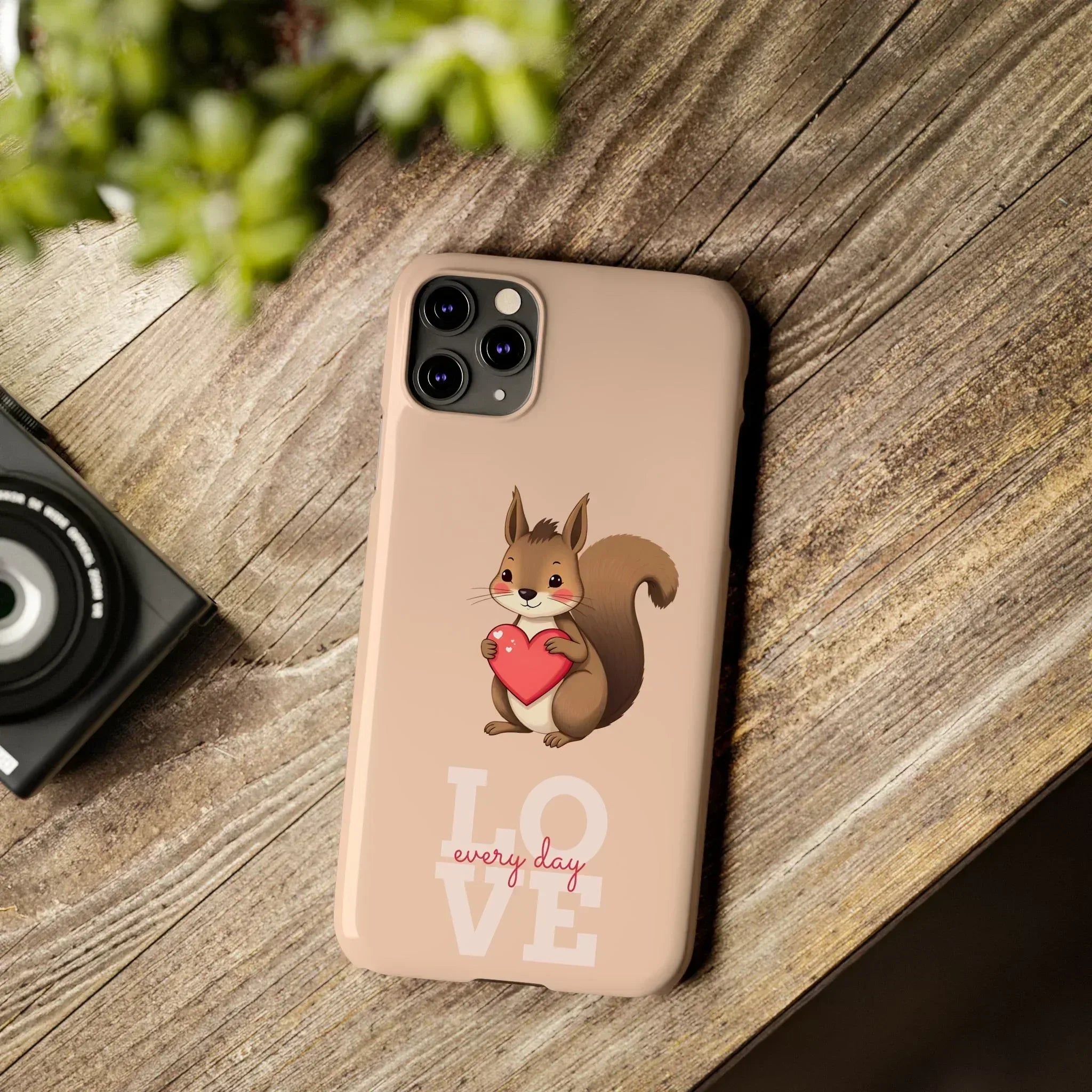 Cute Squirrel Phone Case for iPhone 11-17 - KARARMDESIGN