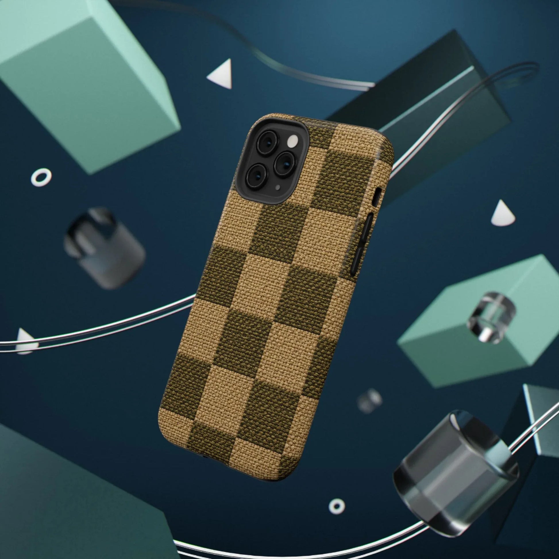 Rustic Woven Phone Case for iPhone 11-17 and Galaxy S21-S22 - KARARMDESIGN
