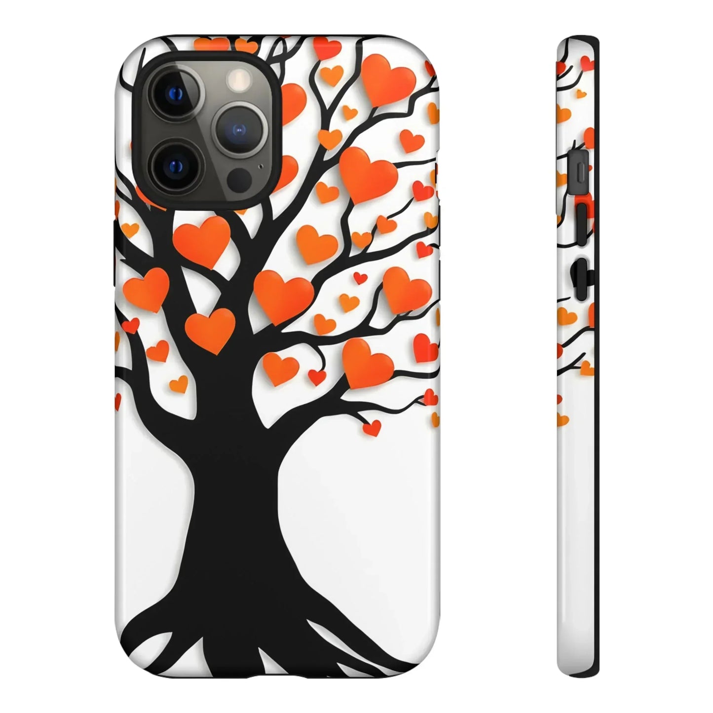 Heart Design Phone Case for iPhone 8–16 and Galaxy S10–S25 Models - KarArmDesign
