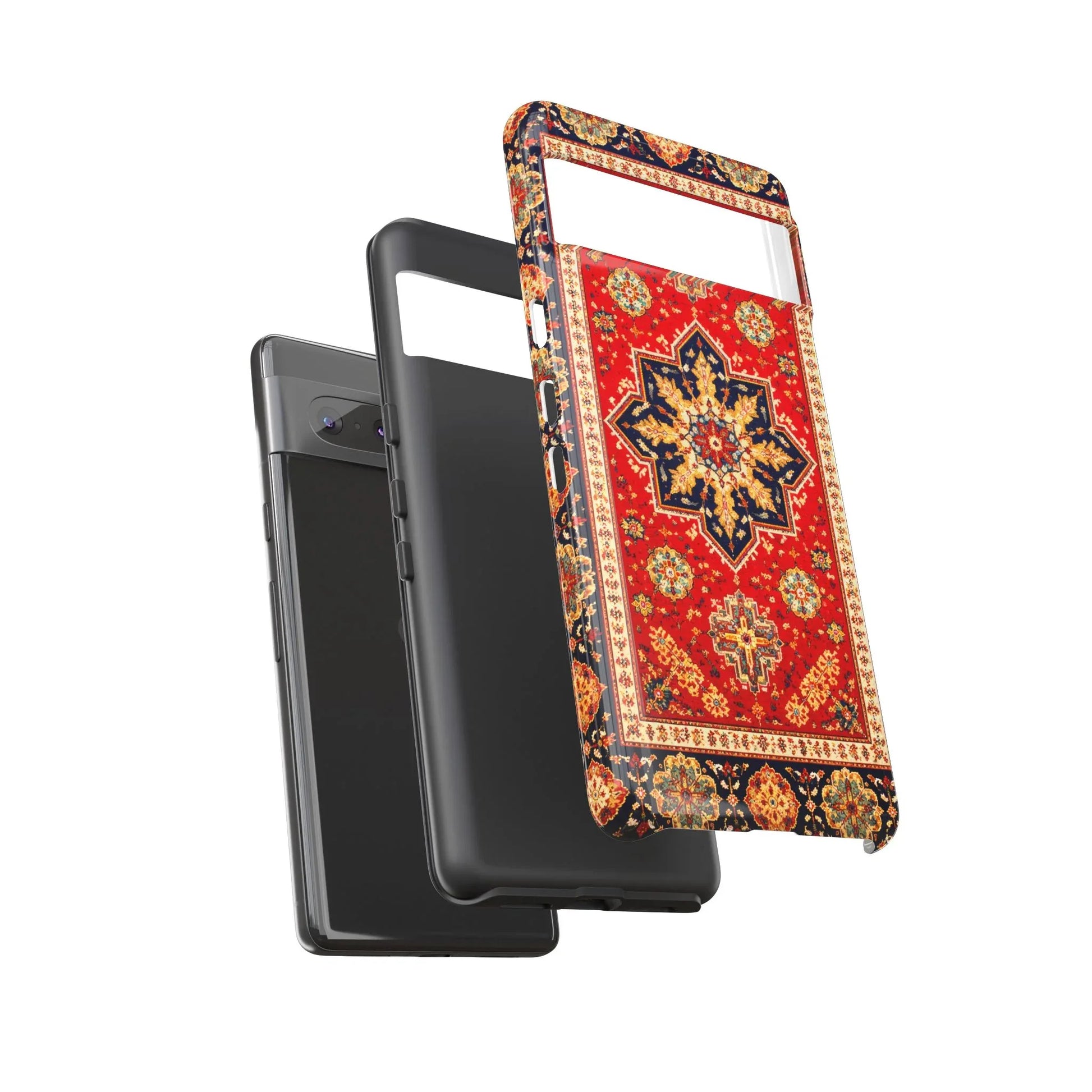 Armenian Carpet Design Phone Case for Galaxy and Pixel - KARARMDESIGN
