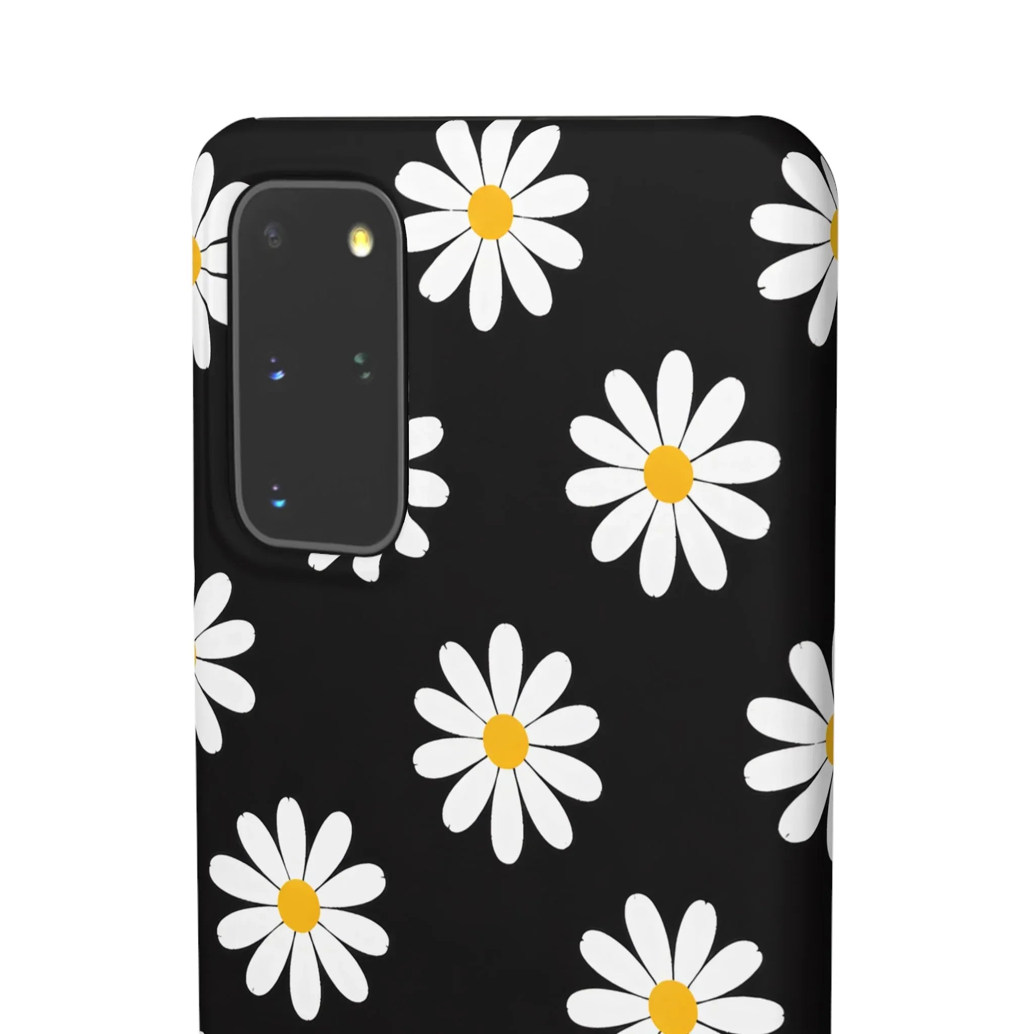Daisy Charm Phone Case for iPhone 11-17 and Galaxy S20-S25 - KARARMDESIGN