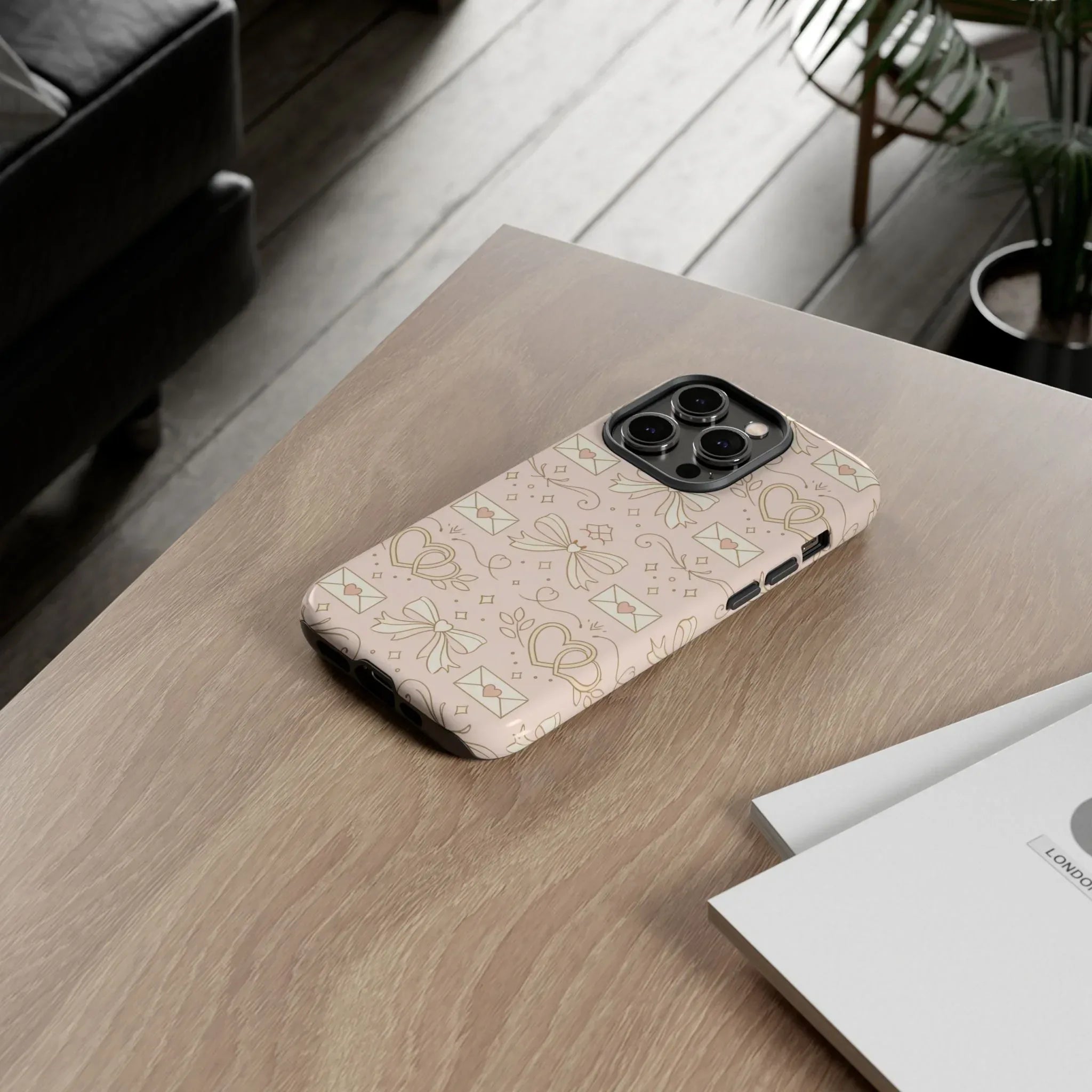 Sweet Romance Tough Phone Case for iPhone 11–17 & Galaxy S10–S25 - KARARMDESIGN