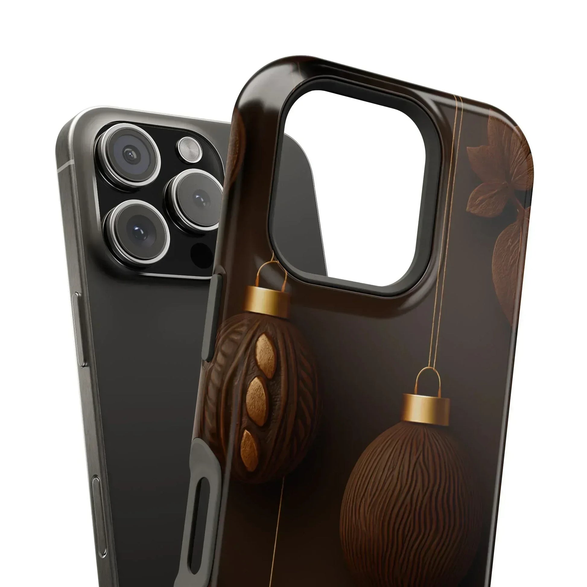 Chocolate Ornaments Phone Case for iPhone 11-17 and Galaxy S21-S22 - KARARMDESIGN