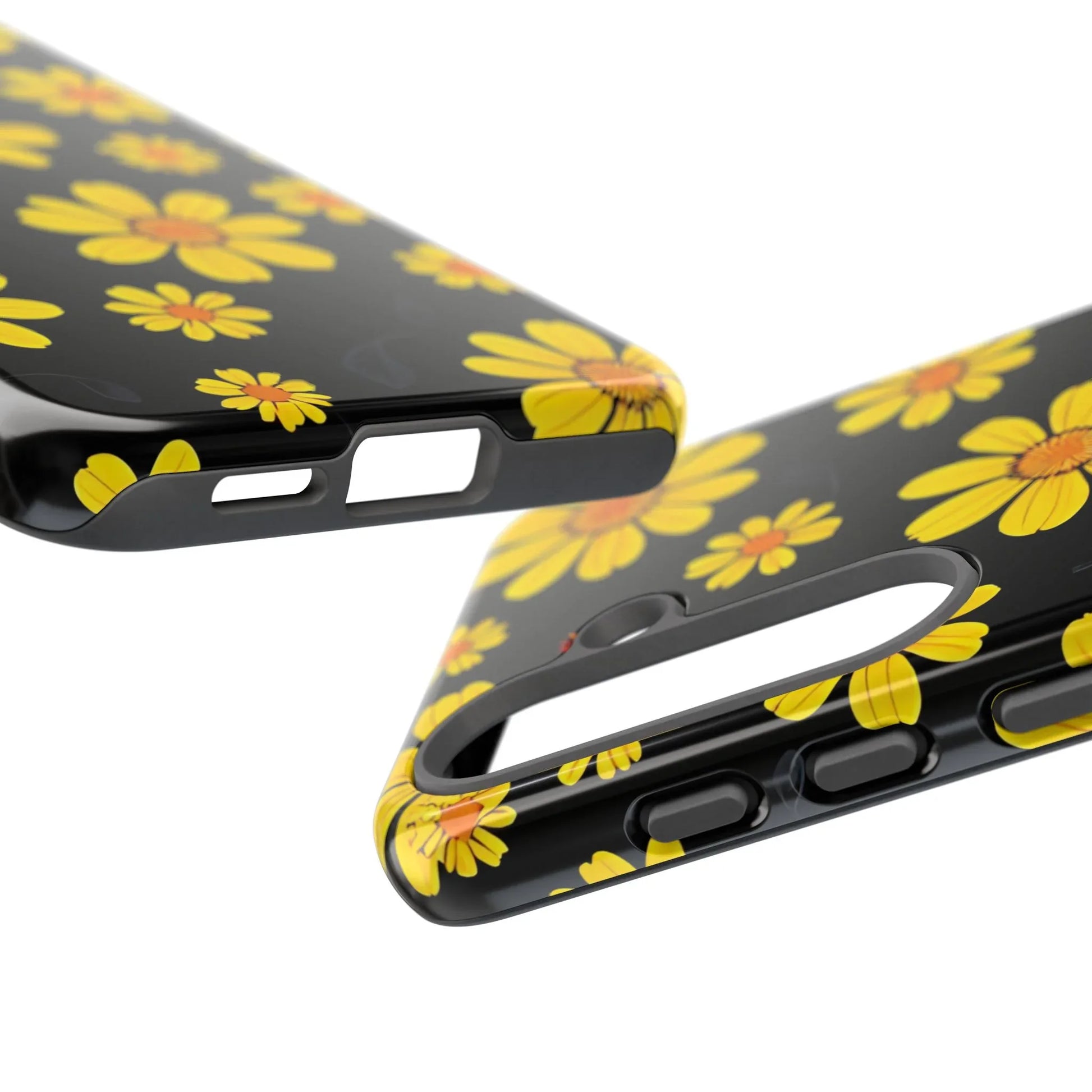 Elegant Floral Phone Case for Samsung Galaxy S20-S25 - KARARMDESIGN