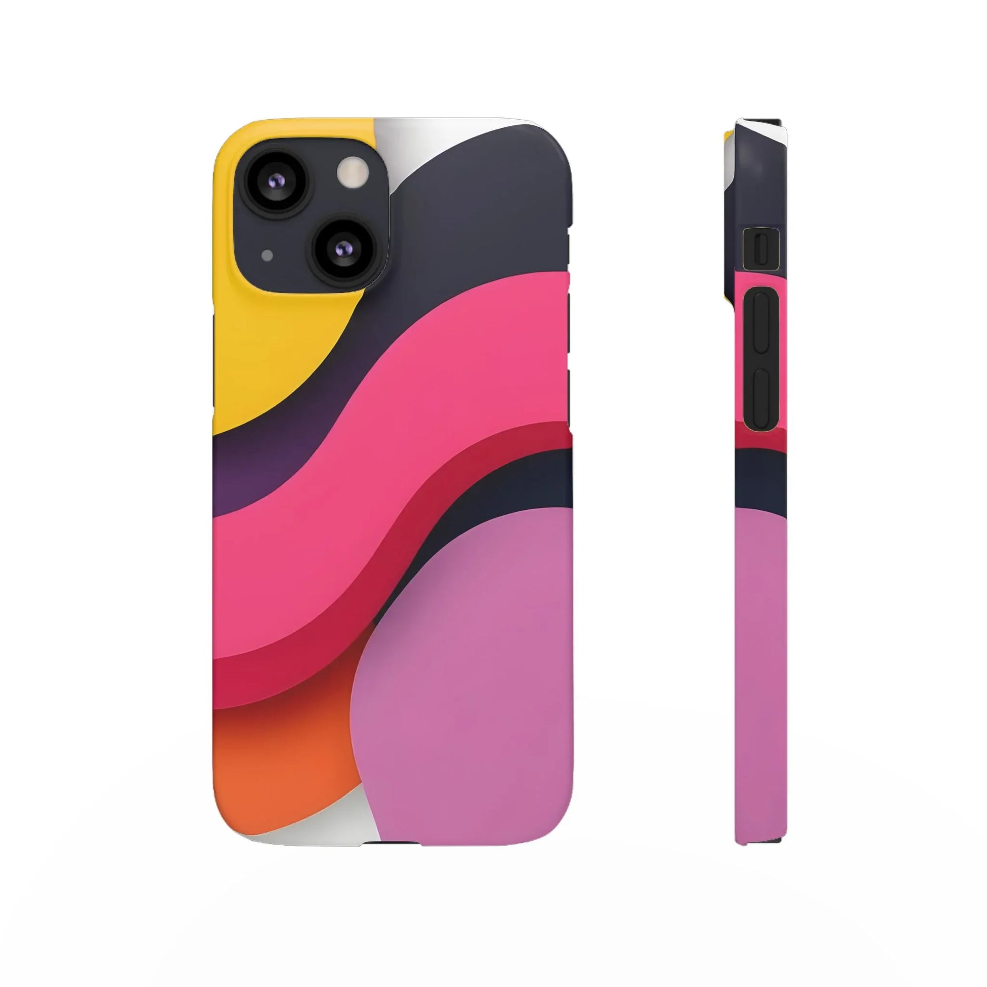 Abstract Phone Case for iPhone 11-17 and Galaxy S20-S25 - KARARMDESIGN