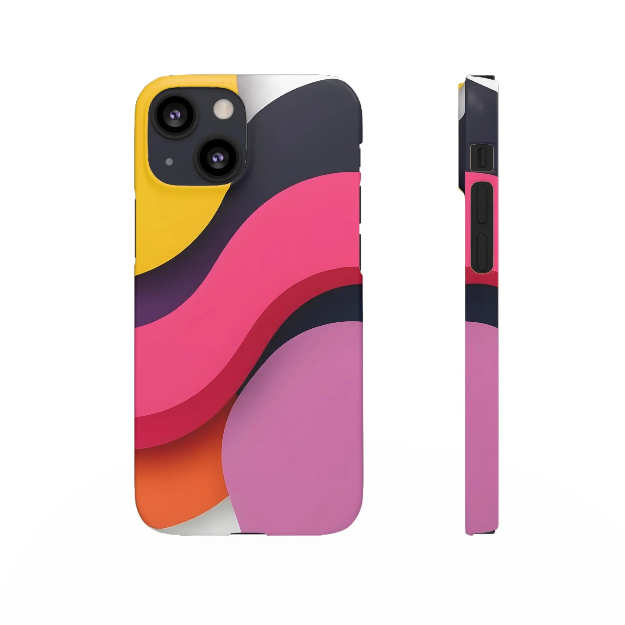 Abstract Phone Case for iPhone 11-17 and Galaxy S20-S25 - KARARMDESIGN