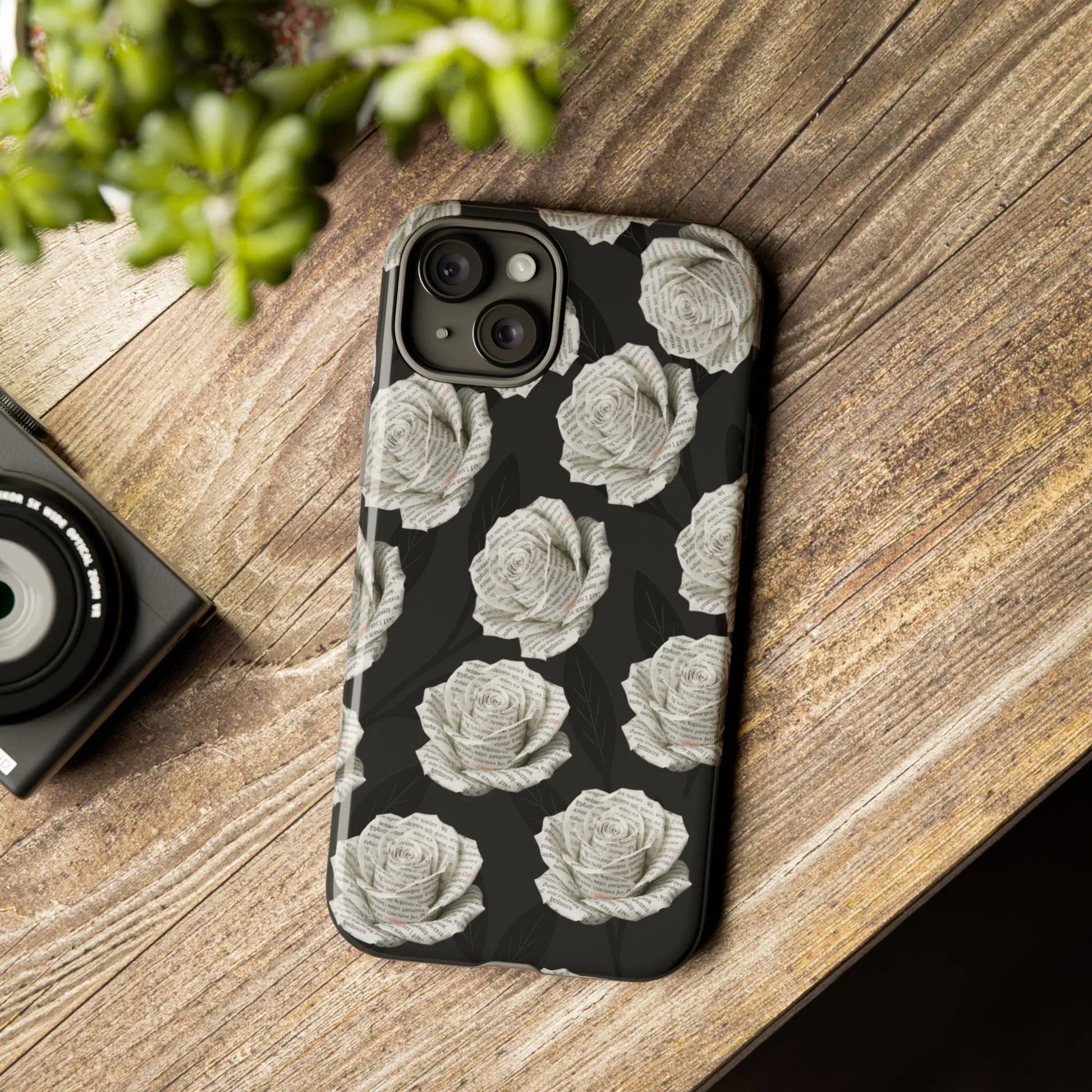 Silent Bloom Phone Case for iPhone 8-17 and Google Pixel 3-9 - KARARMDESIGN