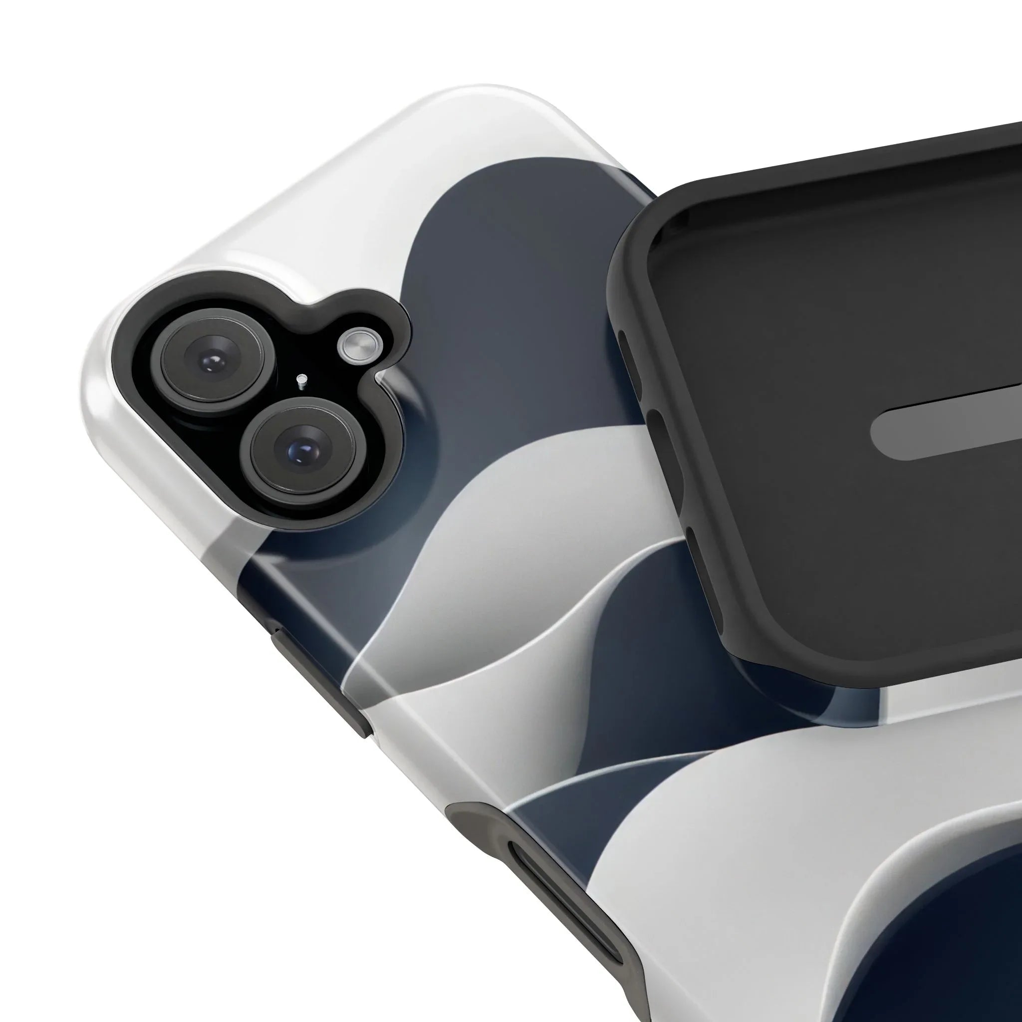 Ocean Flow Phone Case for iPhone 11-17 and Galaxy S21-S22 - KARARMDESIGN