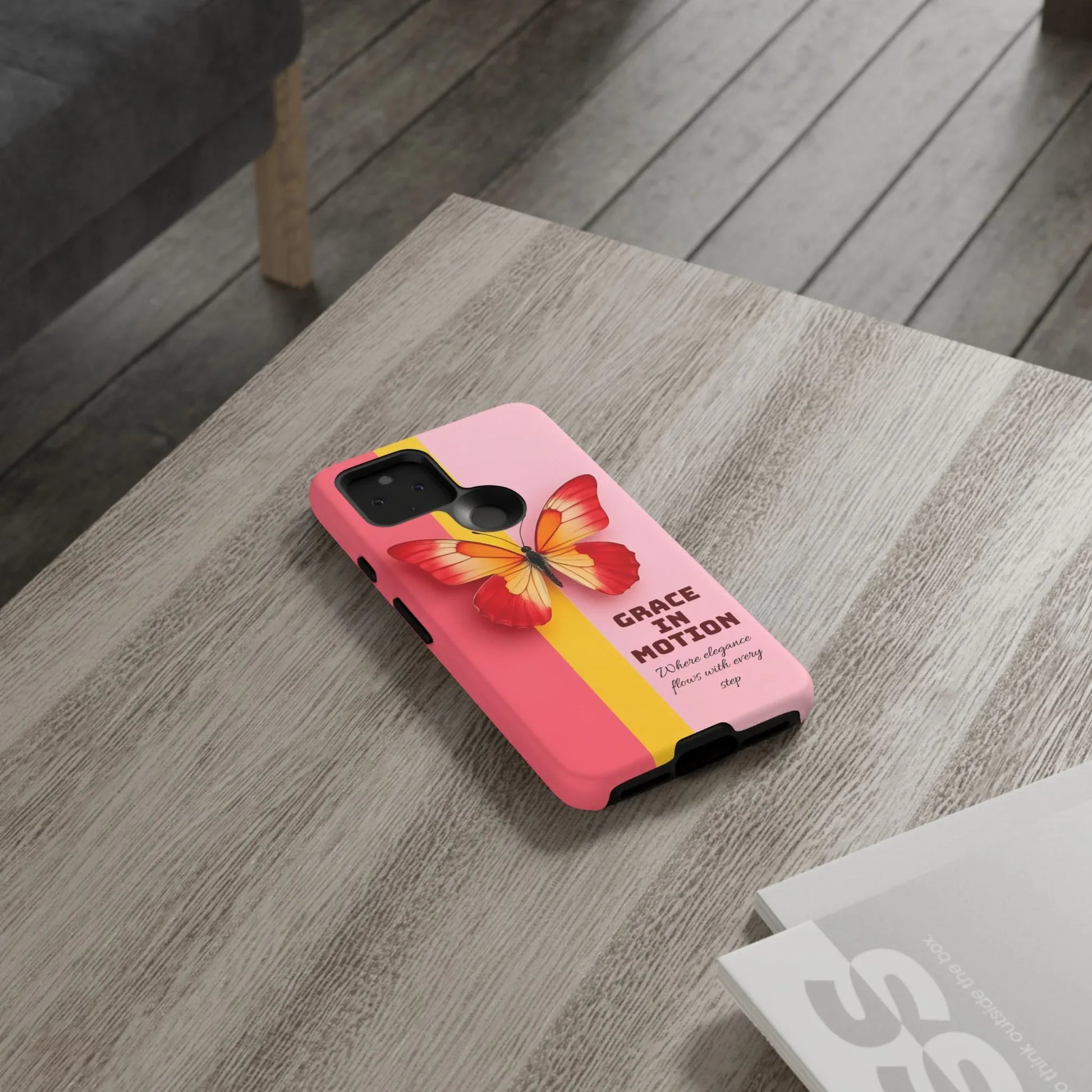 Grace in Motion – Elegant Phone Case for iPhone, Galaxy & Pixel - KARARMDESIGN