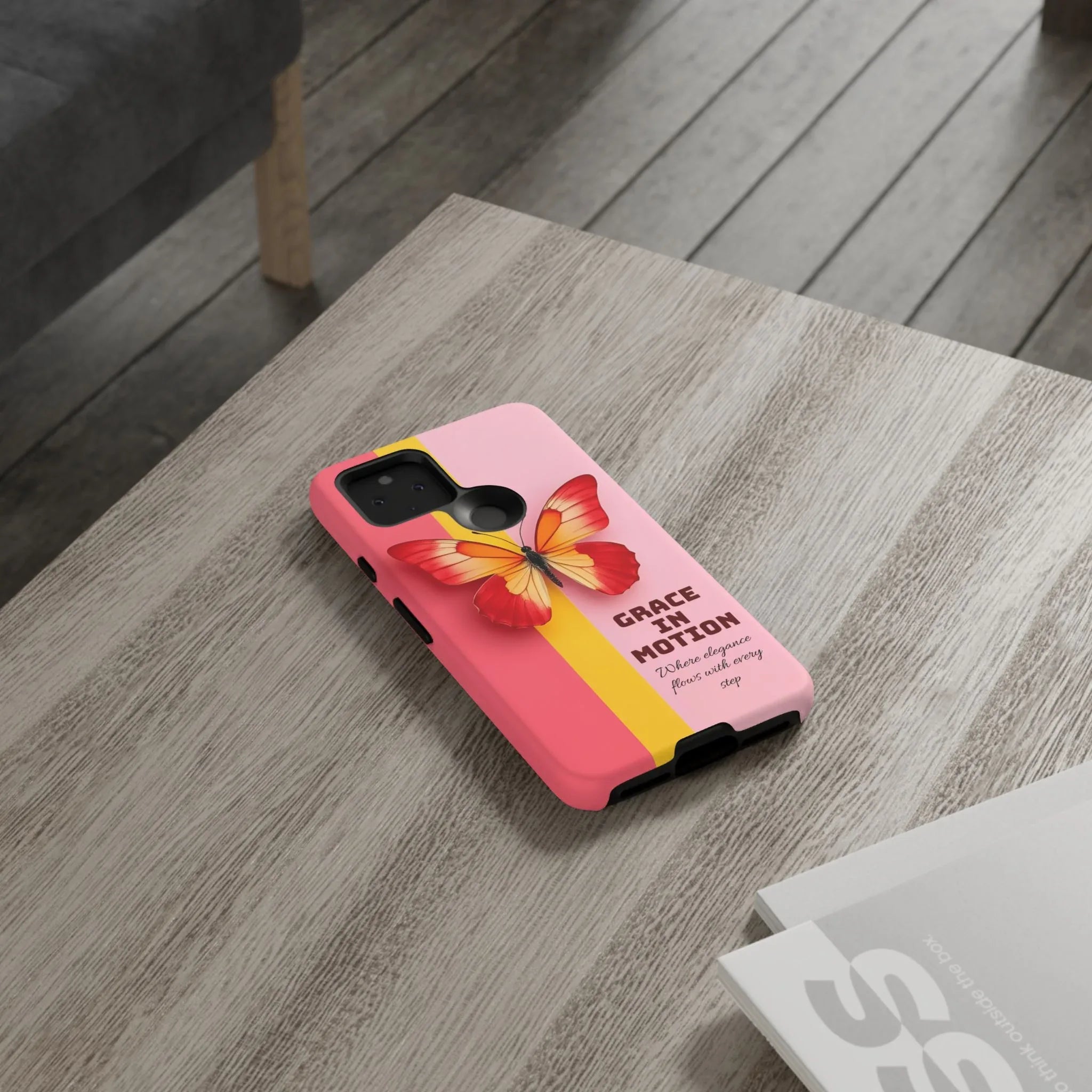 Grace in Motion – Elegant Phone Case for iPhone, Galaxy & Pixel - KARARMDESIGN