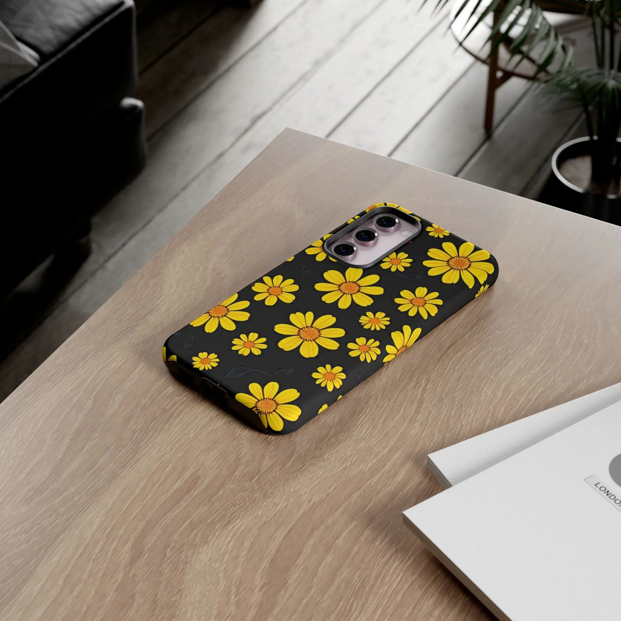 Elegant Floral Phone Case for Samsung Galaxy S20-S25 - KARARMDESIGN