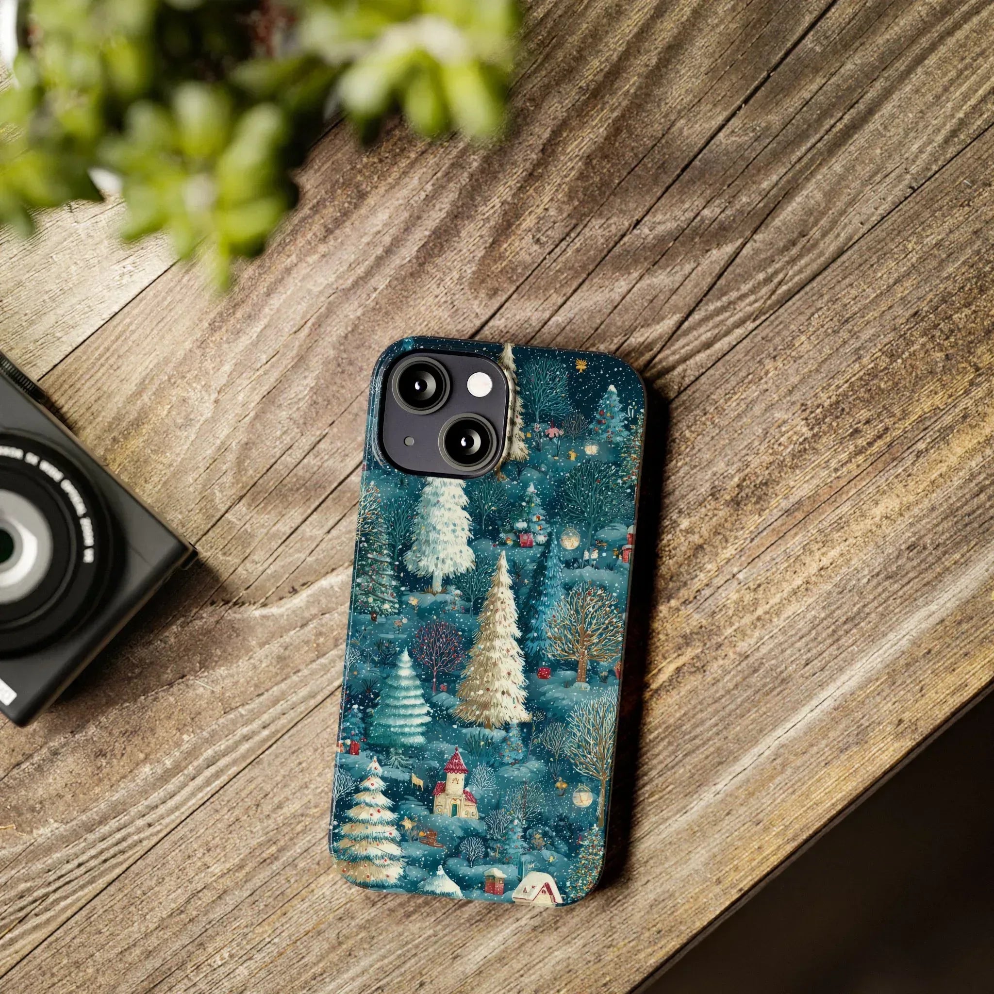 Frosty Forest Phone Case for iPhone 11-17 - KARARMDESIGN
