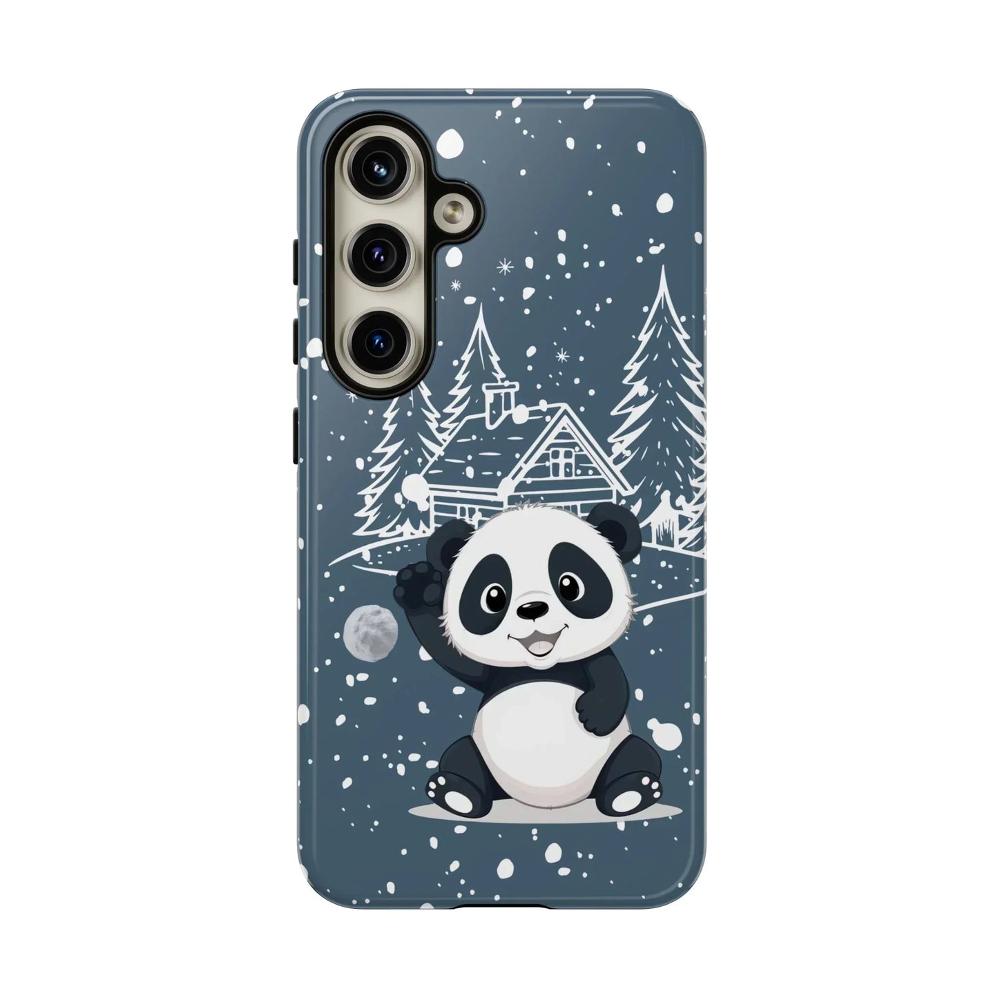 Cute Panda Phone Case for Samsung Galaxy and Google Pixel - KarArmDesign