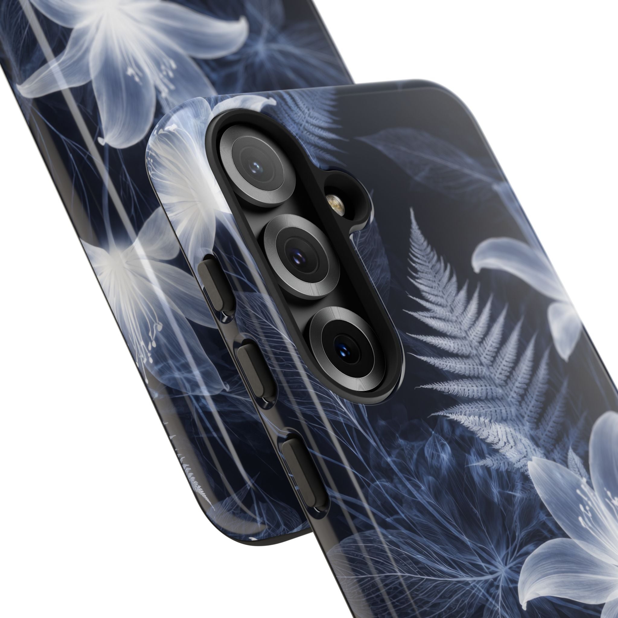 Moonlight Garden Phone Case for iPhone 11-17 and Galaxy S20-S26