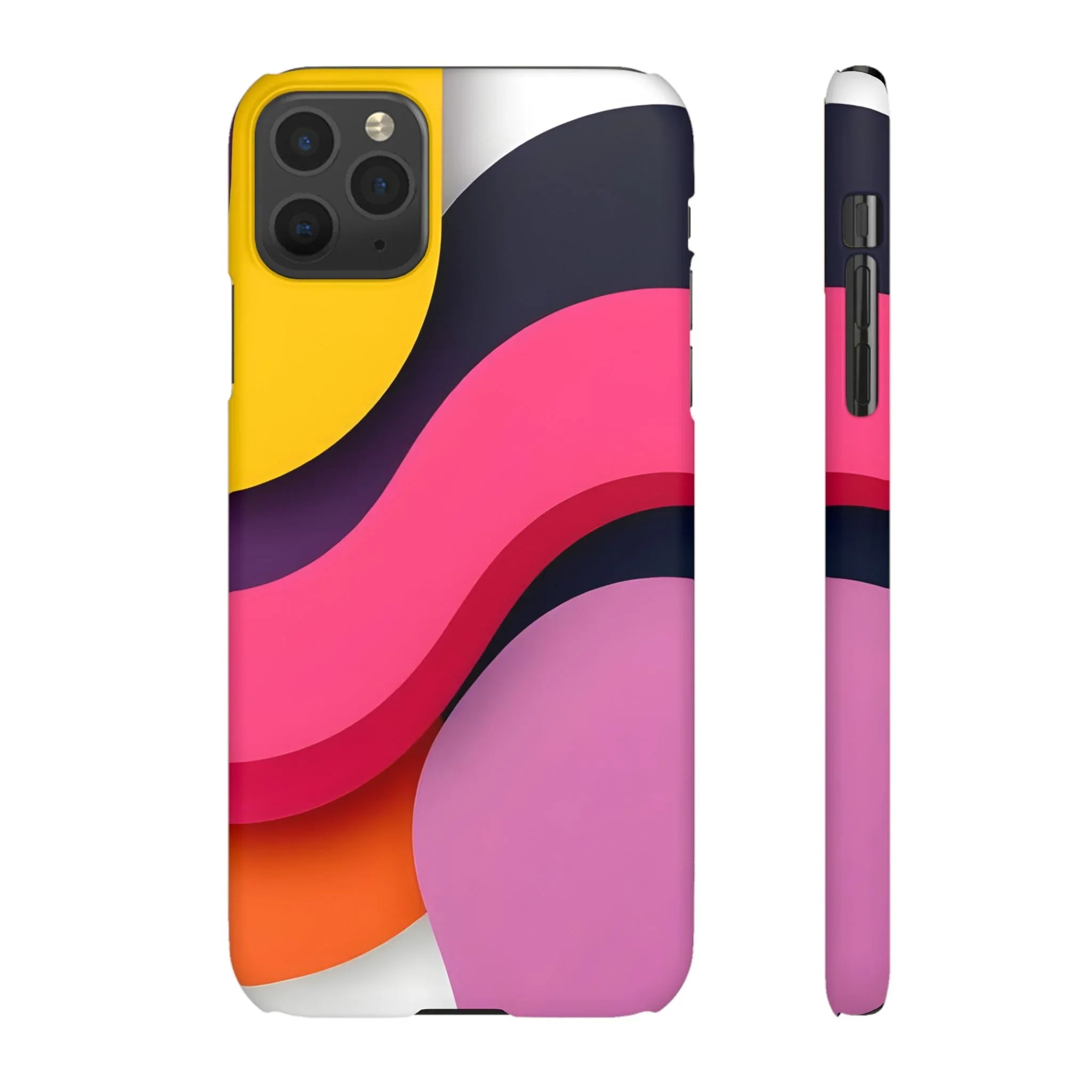 Abstract Phone Case for iPhone 11-17 and Galaxy S20-S25 - KARARMDESIGN