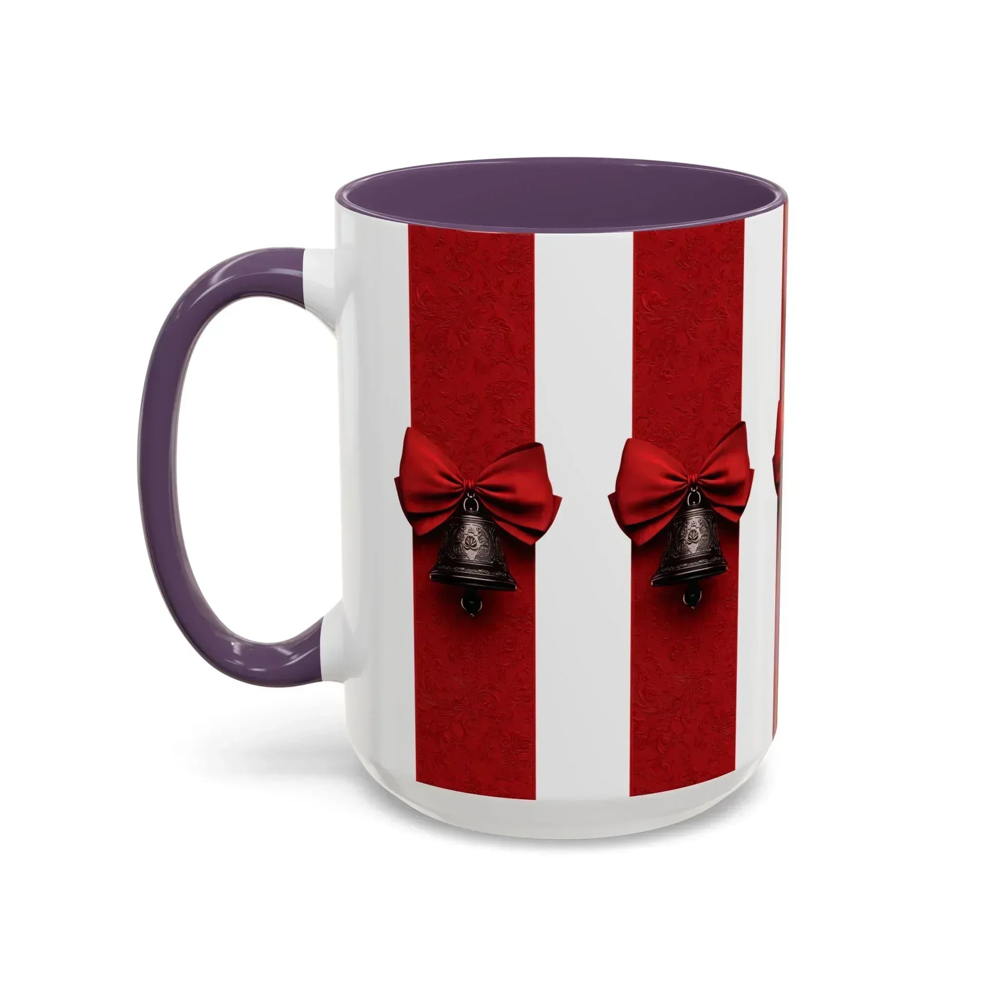 Holiday Bells Mug - Accent Coffee Mug (11, 15oz) - KARARMDESIGN