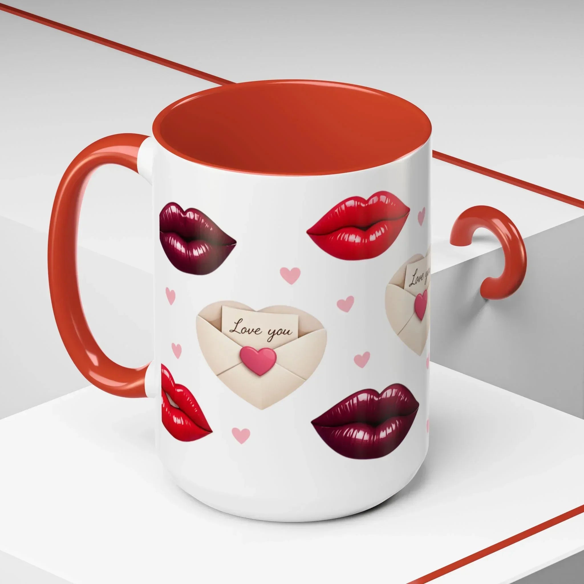 Velvet Kiss Accent Coffee Mug (11, 15oz) - KARARMDESIGN
