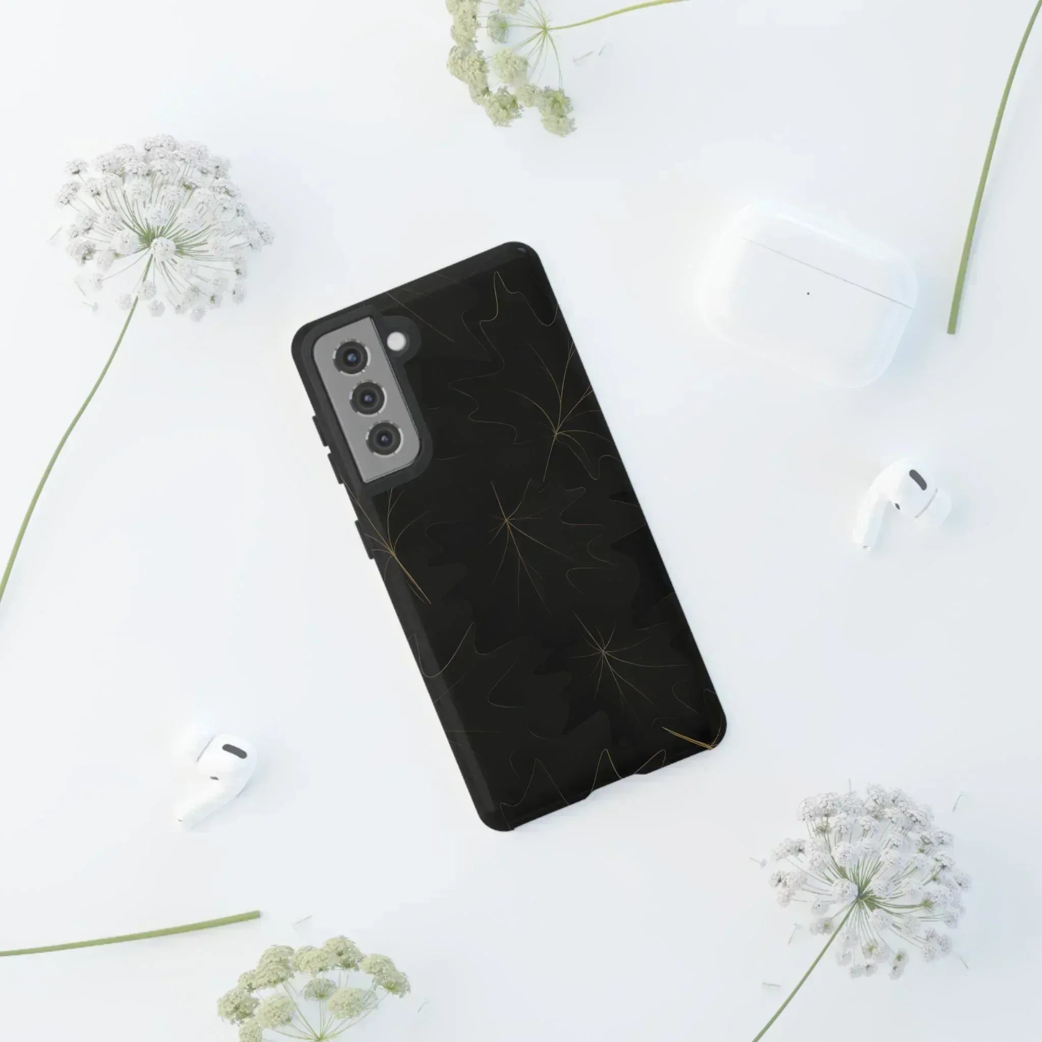 Luxury Fall Phone Case for Galaxy S10-S25 and Pixel up to 9 - KARARMDESIGN