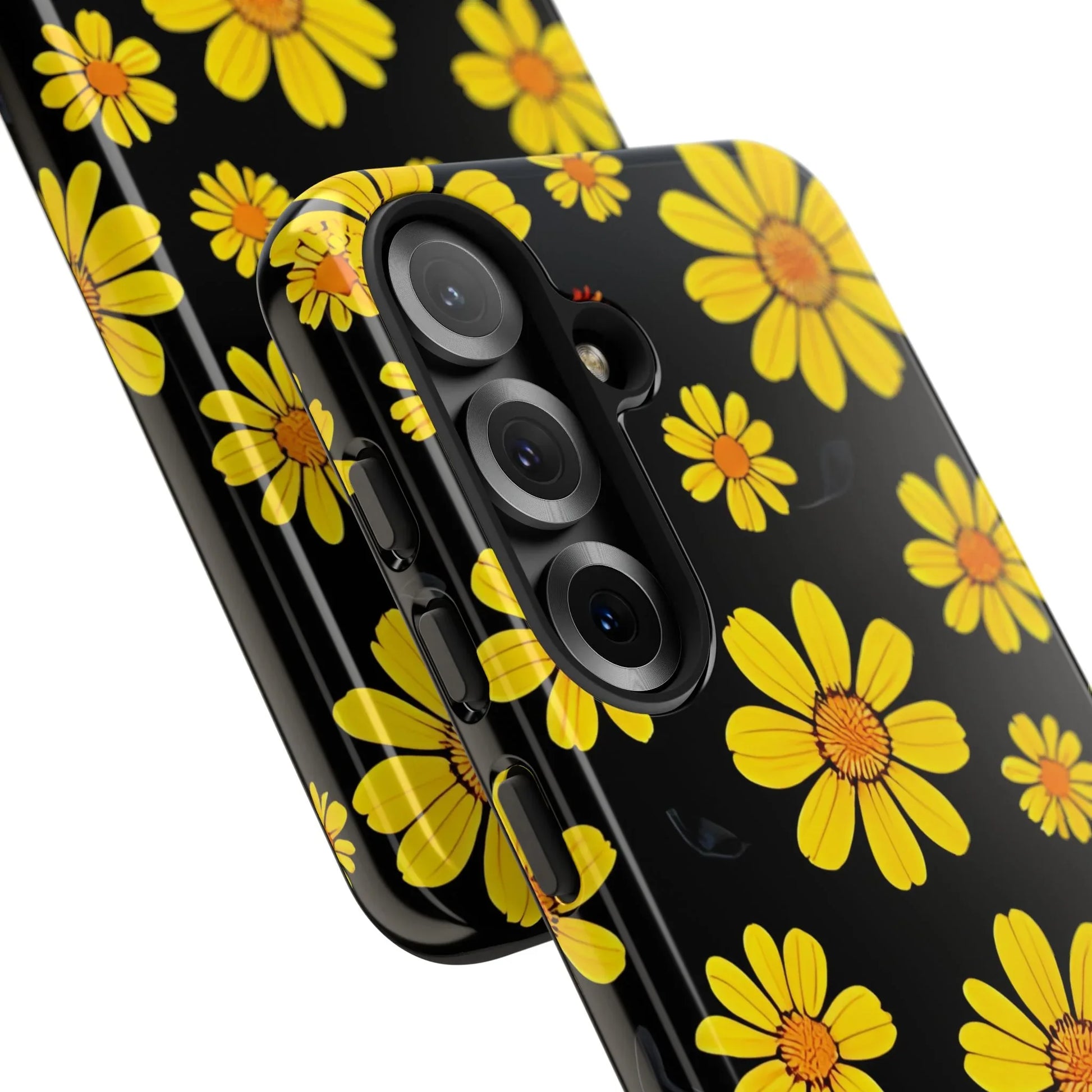 Elegant Floral Phone Case for Samsung Galaxy S20-S25 - KARARMDESIGN
