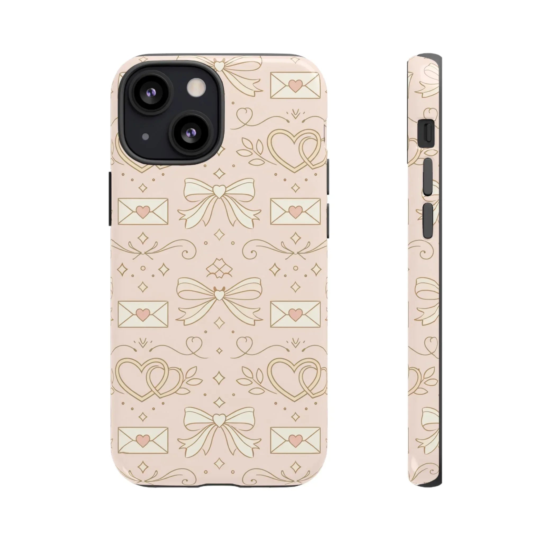 Sweet Romance Tough Phone Case for iPhone 11–17 & Galaxy S10–S25 - KARARMDESIGN