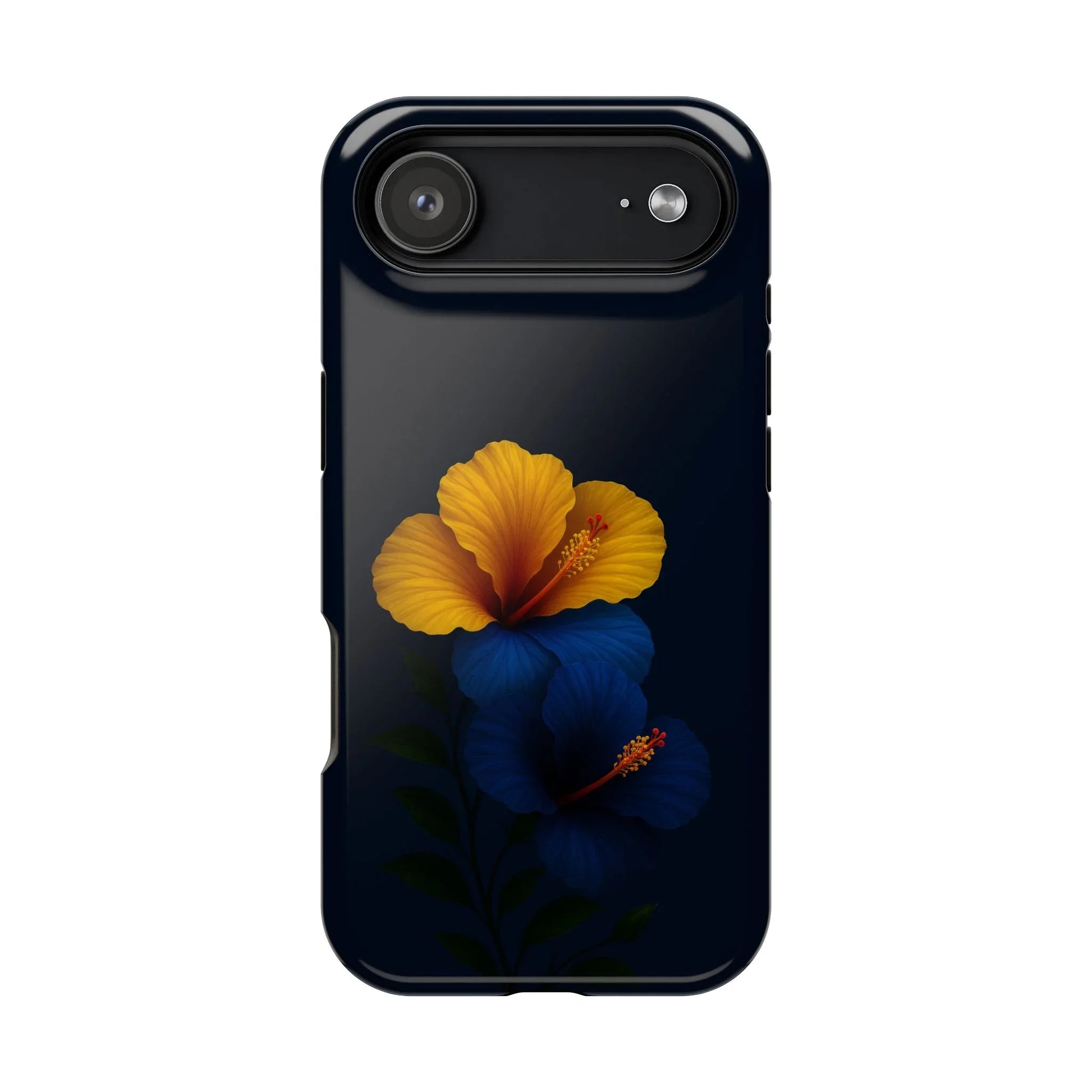 Elegant Hibiscus Phone Case for iPhone 11-17 and Galaxy S21-S22 - KARARMDESIGN