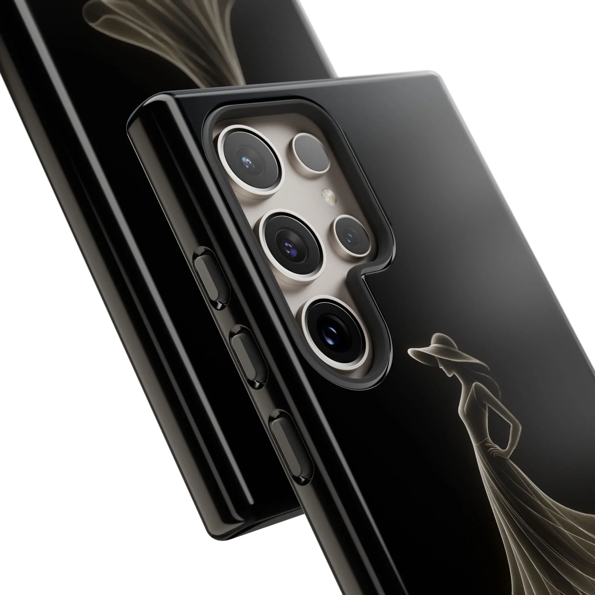 Elegant Woman Phone Case for iPhone 12-17 and Galaxy S20-S25 - KARARMDESIGN