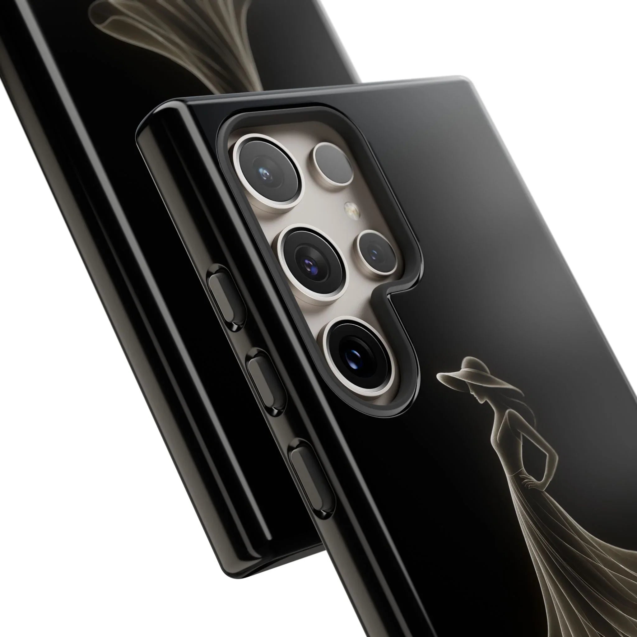 Elegant Woman Phone Case for iPhone 12-17 and Galaxy S20-S25 - KARARMDESIGN