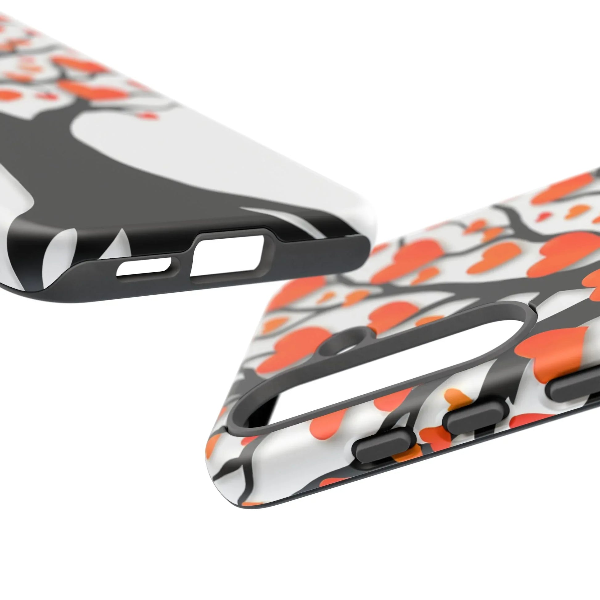 Heart Design Phone Case for iPhone 11–17 and Galaxy S20–S25 - KARARMDESIGN