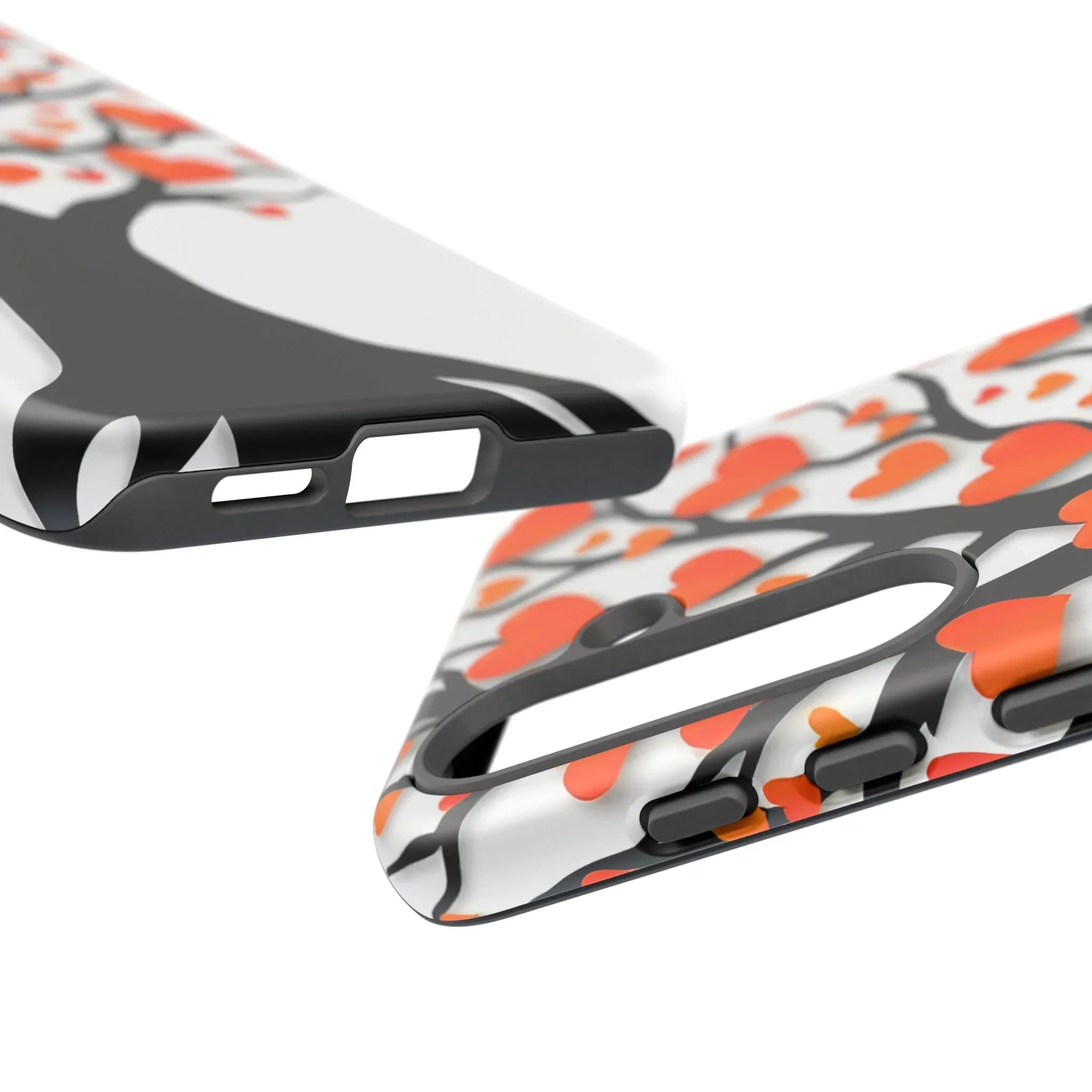 Heart Design Phone Case for iPhone 11–17 and Galaxy S20–S25 - KARARMDESIGN