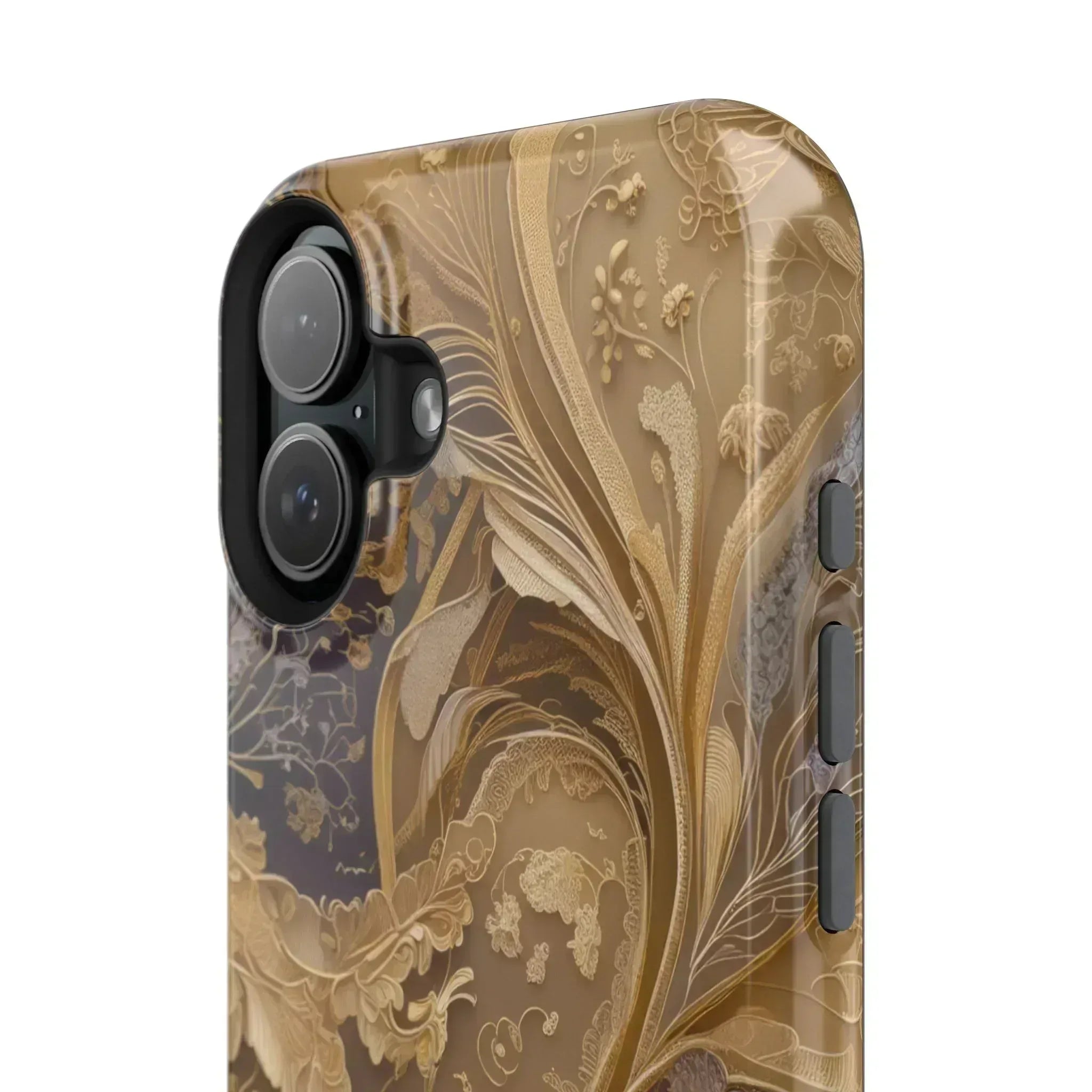 Botanical Luxury Design Phone Case for iPhone 12-16 and Galaxy S21-S22 - KARARMDESIGN