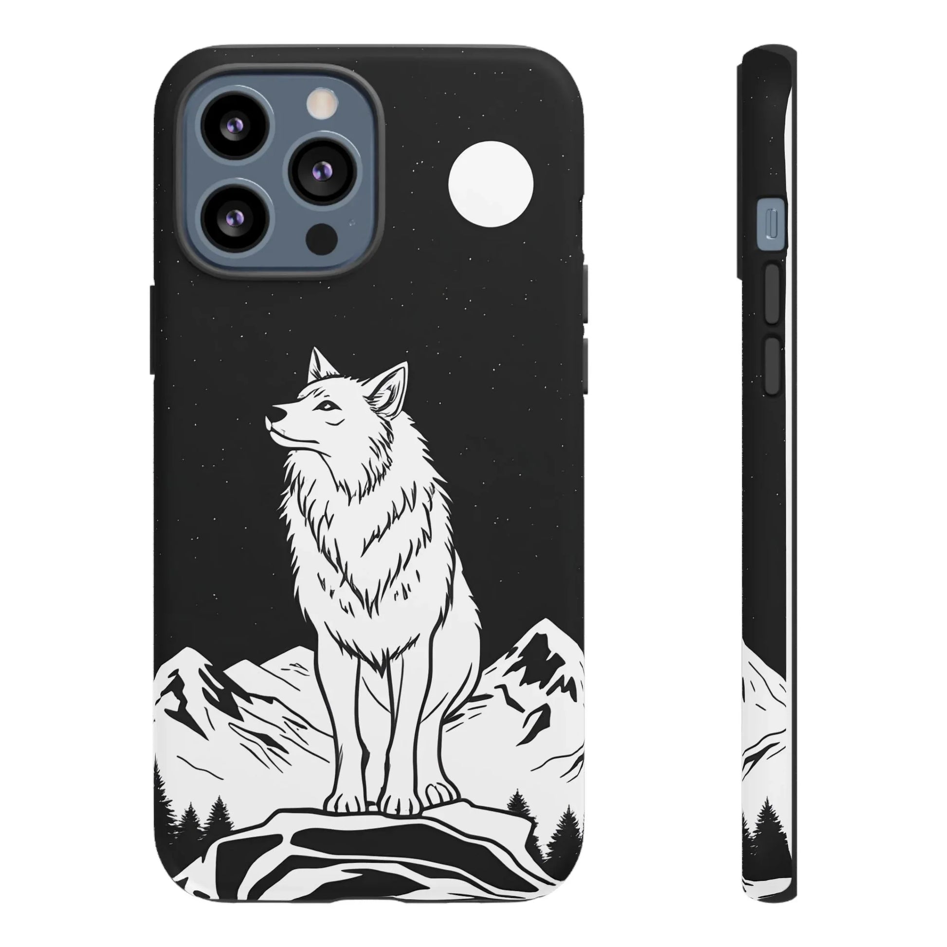 Majestic Wolf Phone Case for iPhone and Galaxy - KARARMDESIGN