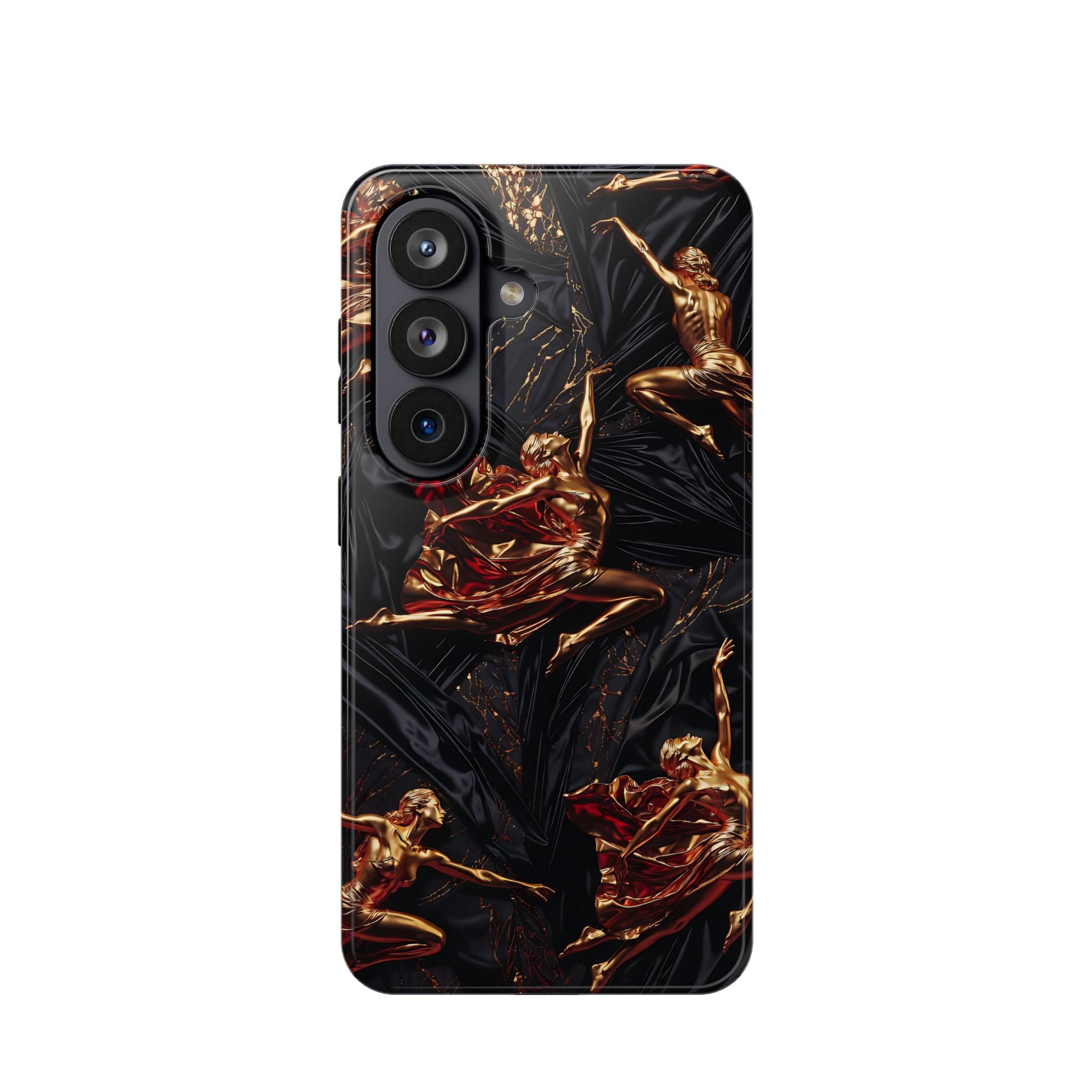 Gold Sculpture Phone Case for iPhone 13-17 & Samsung Galaxy S26