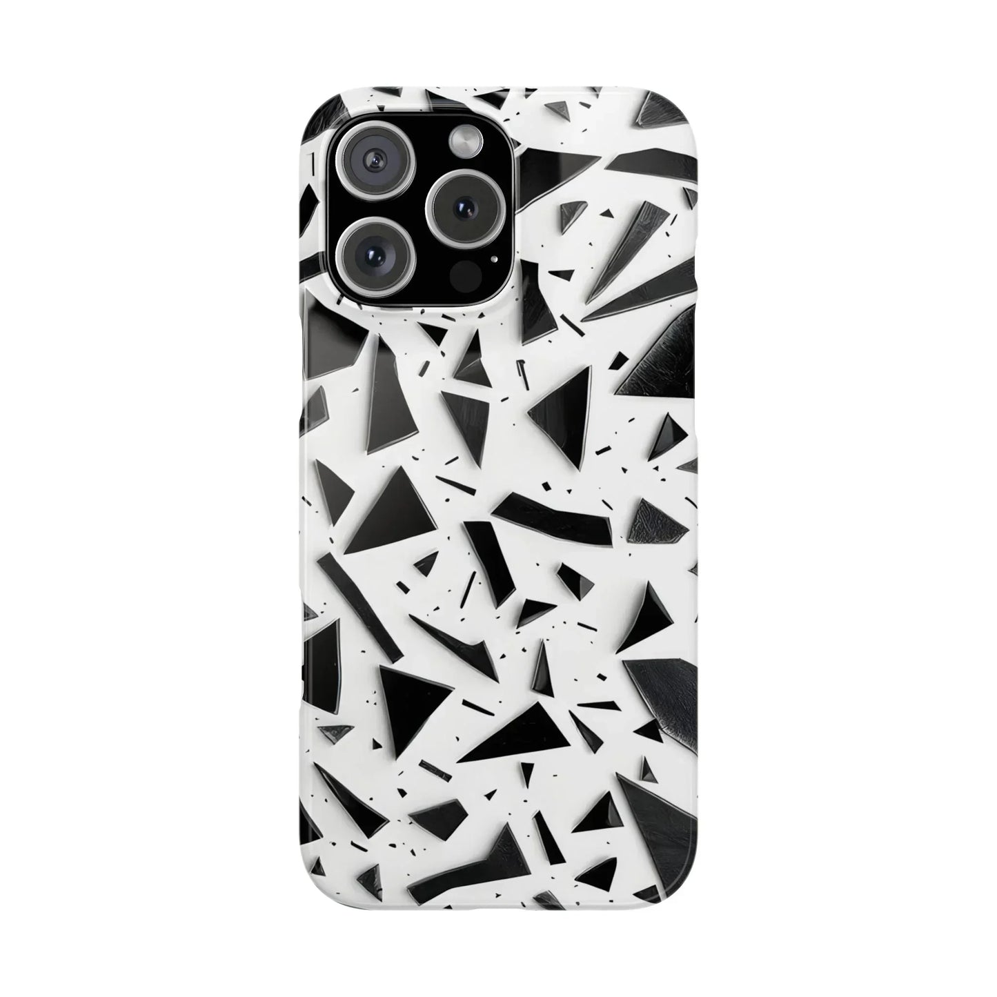 Abstract Slim Phone Case for iPhone 7 to 16 Models - KarArmDesign