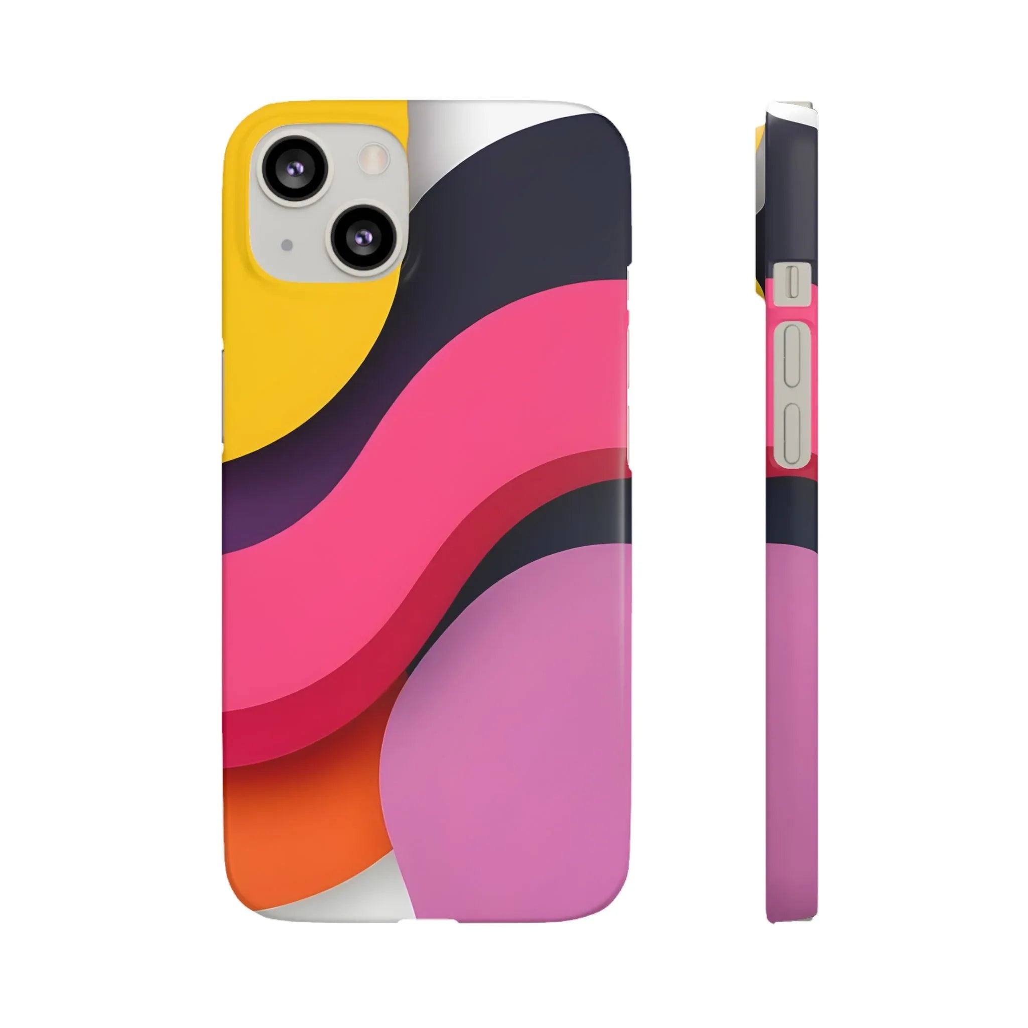 Abstract Phone Case for iPhone 11-17 and Galaxy S20-S25 - KARARMDESIGN