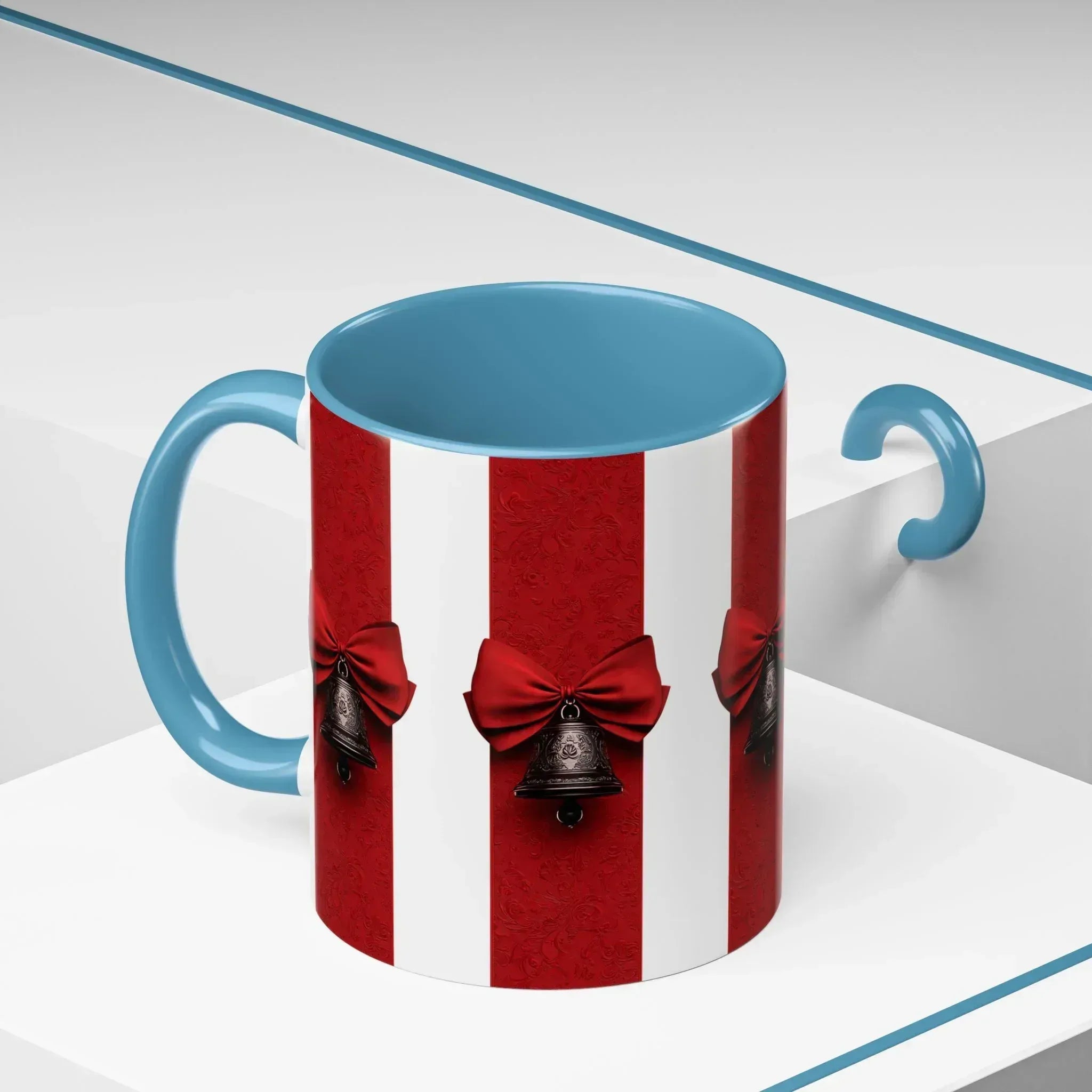 Holiday Bells Mug - Accent Coffee Mug (11, 15oz) - KARARMDESIGN