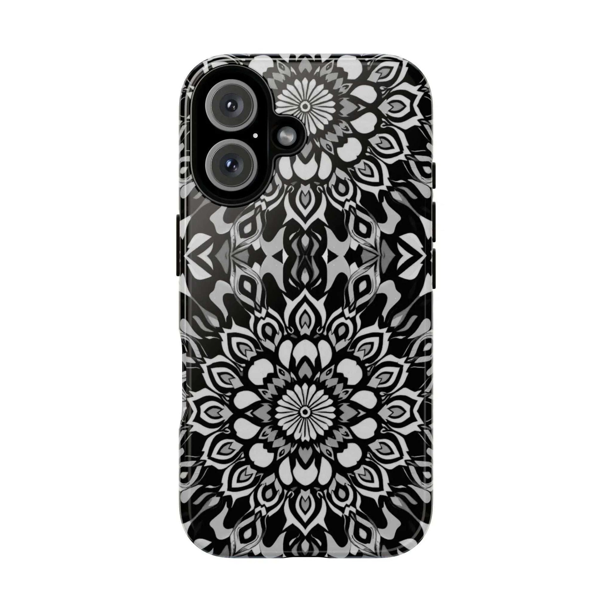 Mandala Phone Case for iPhone and Galaxy - KARARMDESIGN